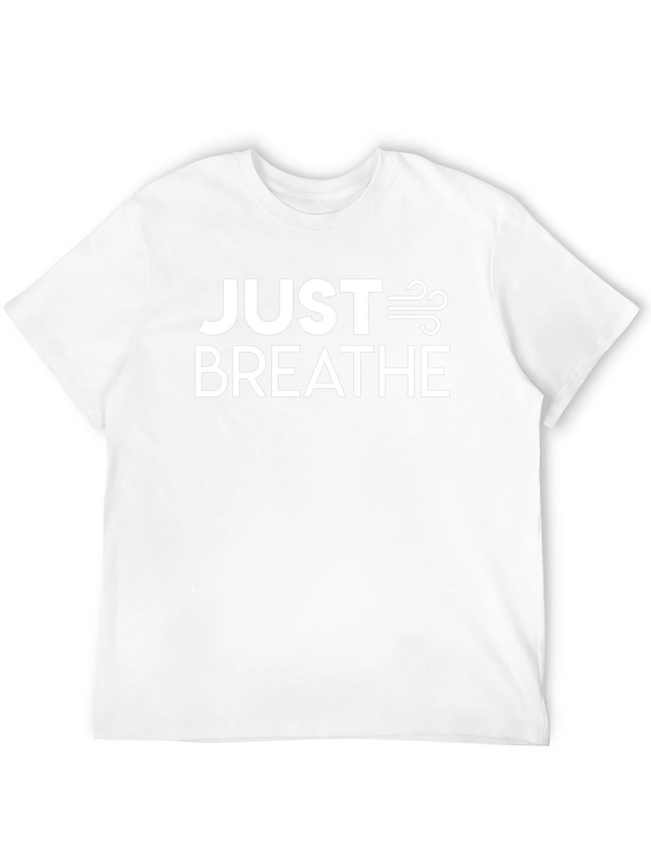 Just Breathe Graphic Tee - Relax & Recharge