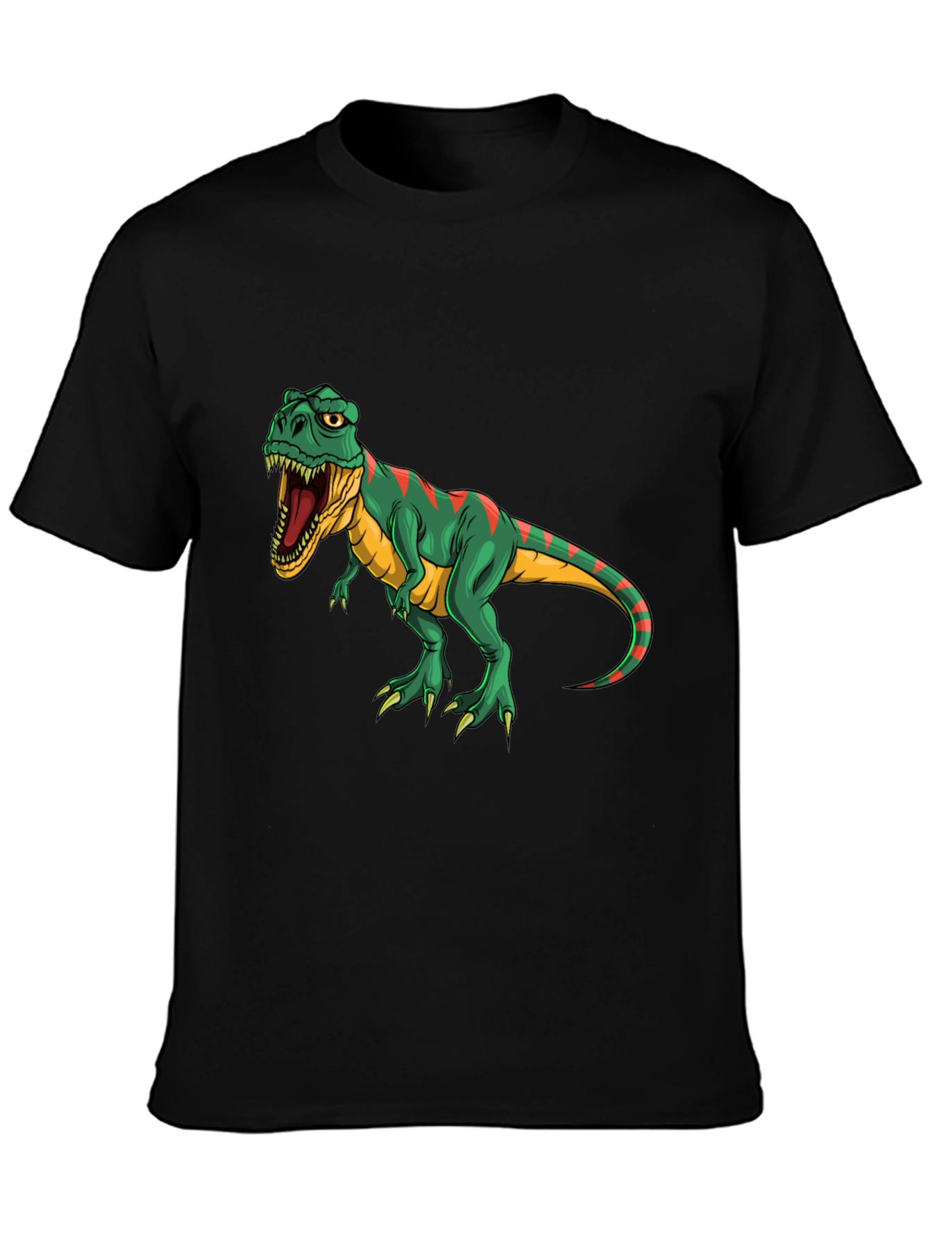 Dinosaur Graphic Tee - Black