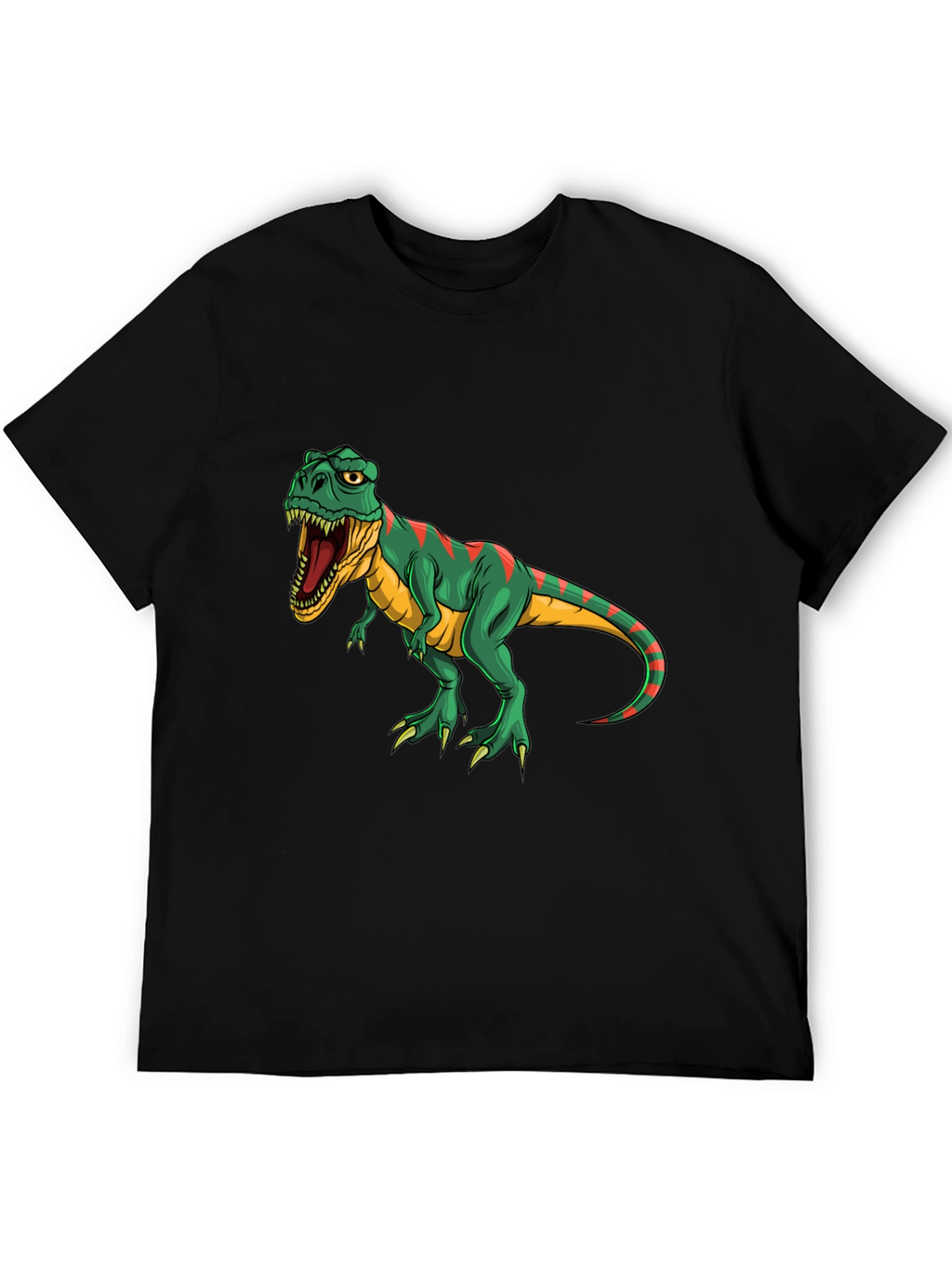 Dinosaur Graphic Tee - Black