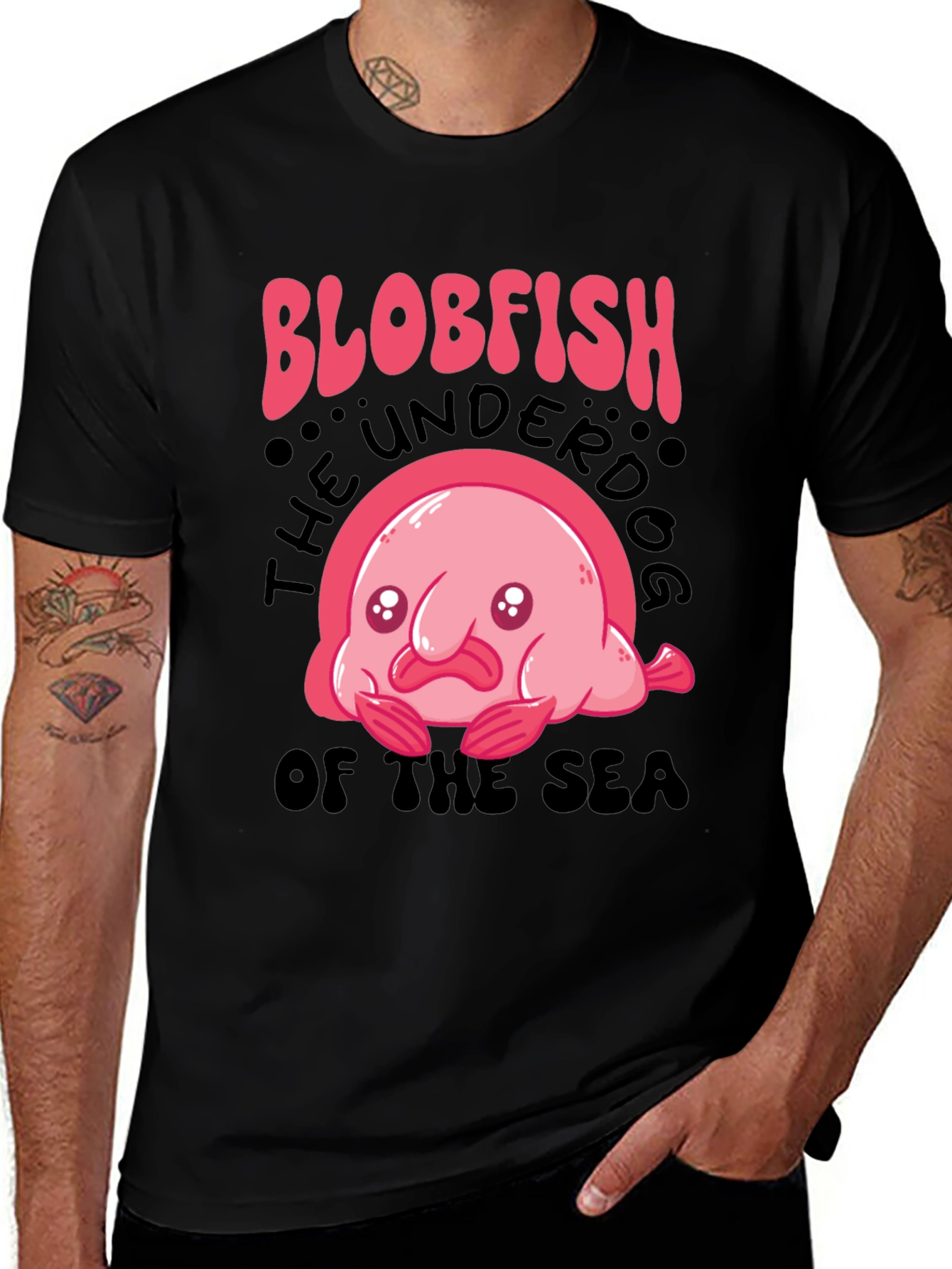 Blobfish T-Shirt - Underdog of the Sea Graphic Tee
