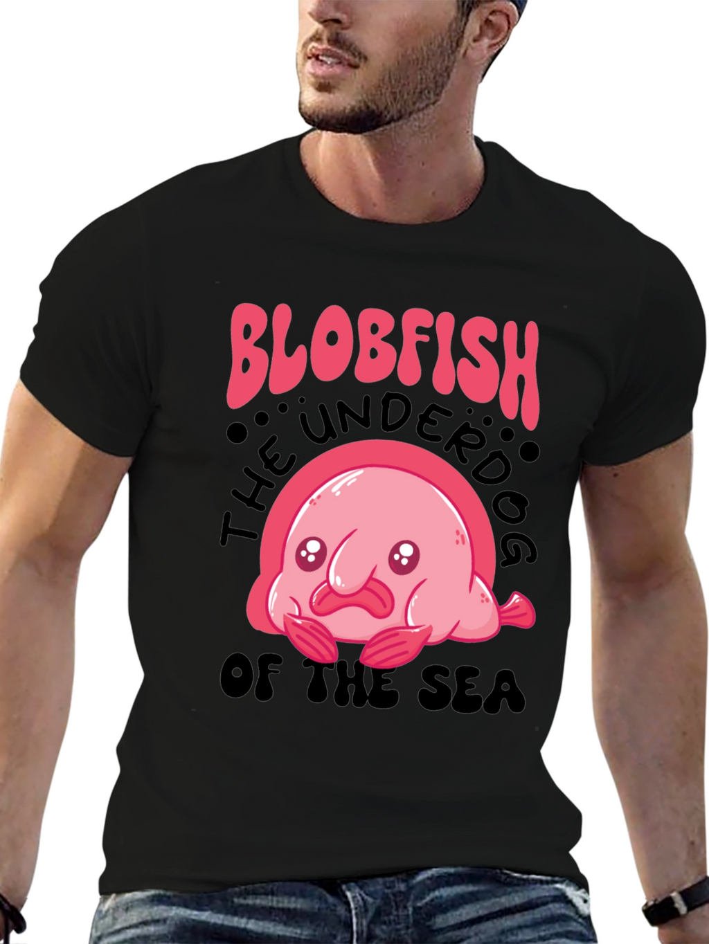 Blobfish T-Shirt - Underdog of the Sea Graphic Tee