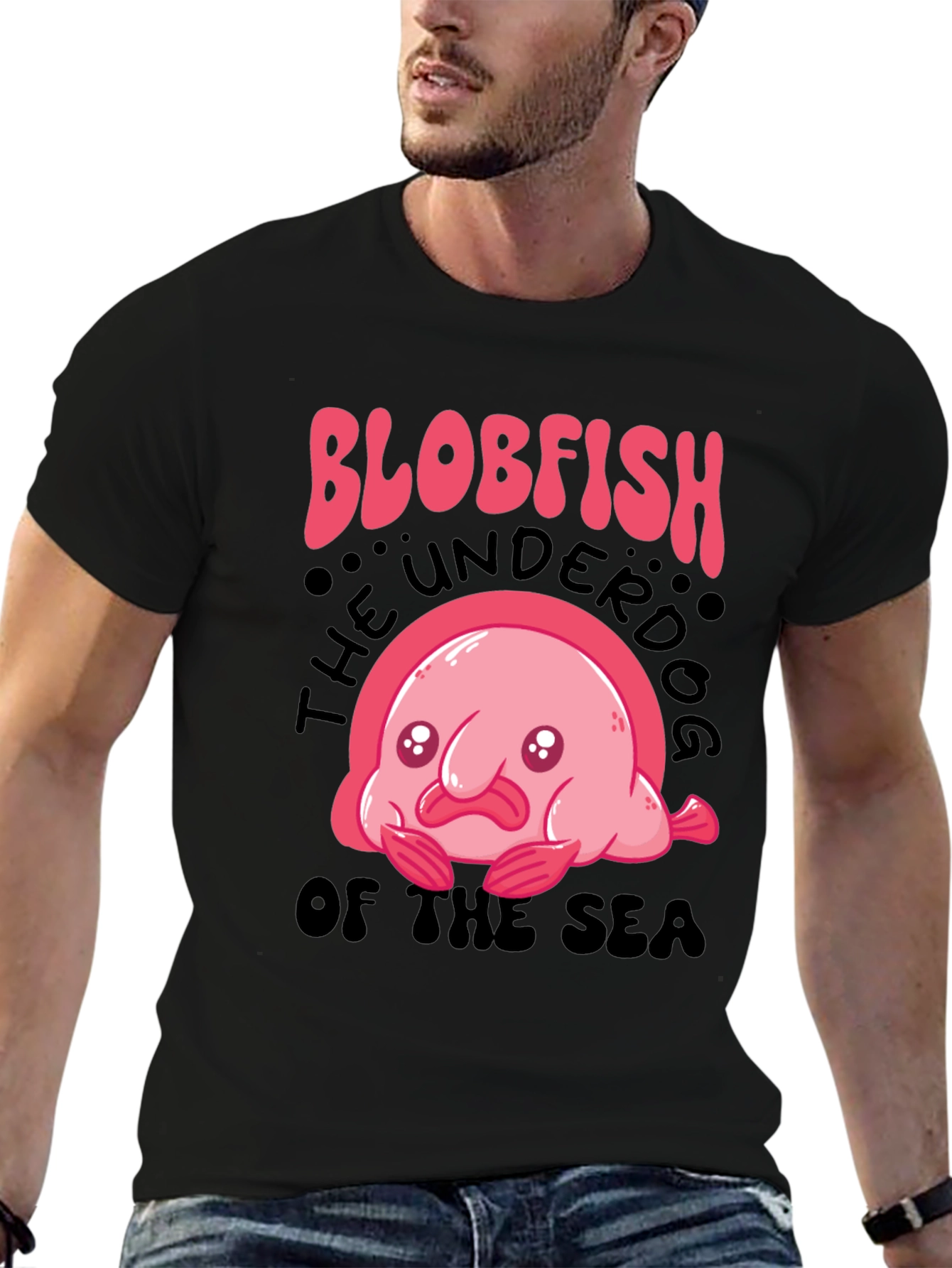 Blobfish T-Shirt - Underdog of the Sea Graphic Tee