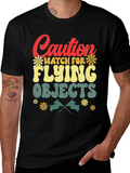 Caution Flying Objects Tee