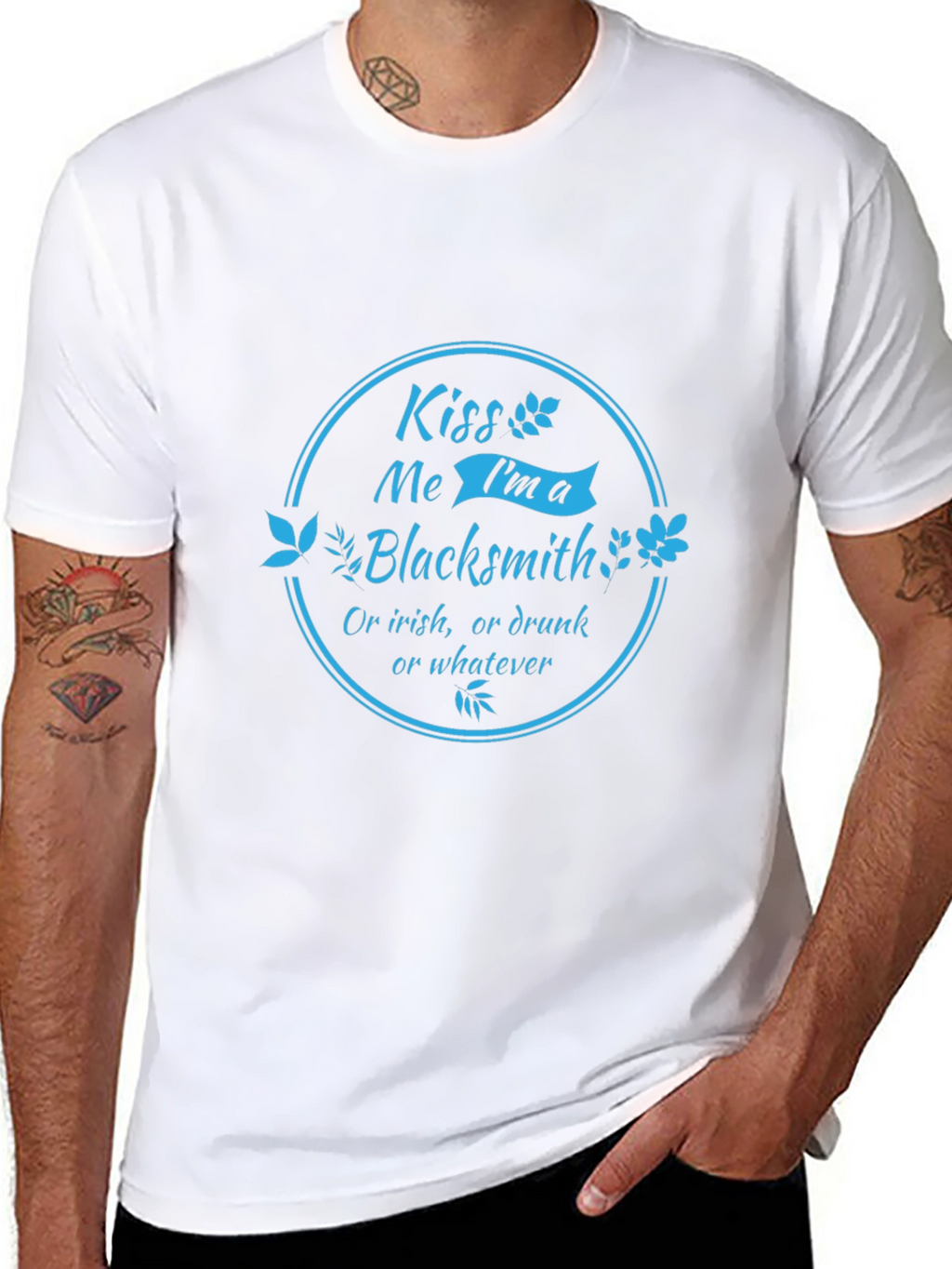 Kiss Me Im a Blacksmith T-Shirt