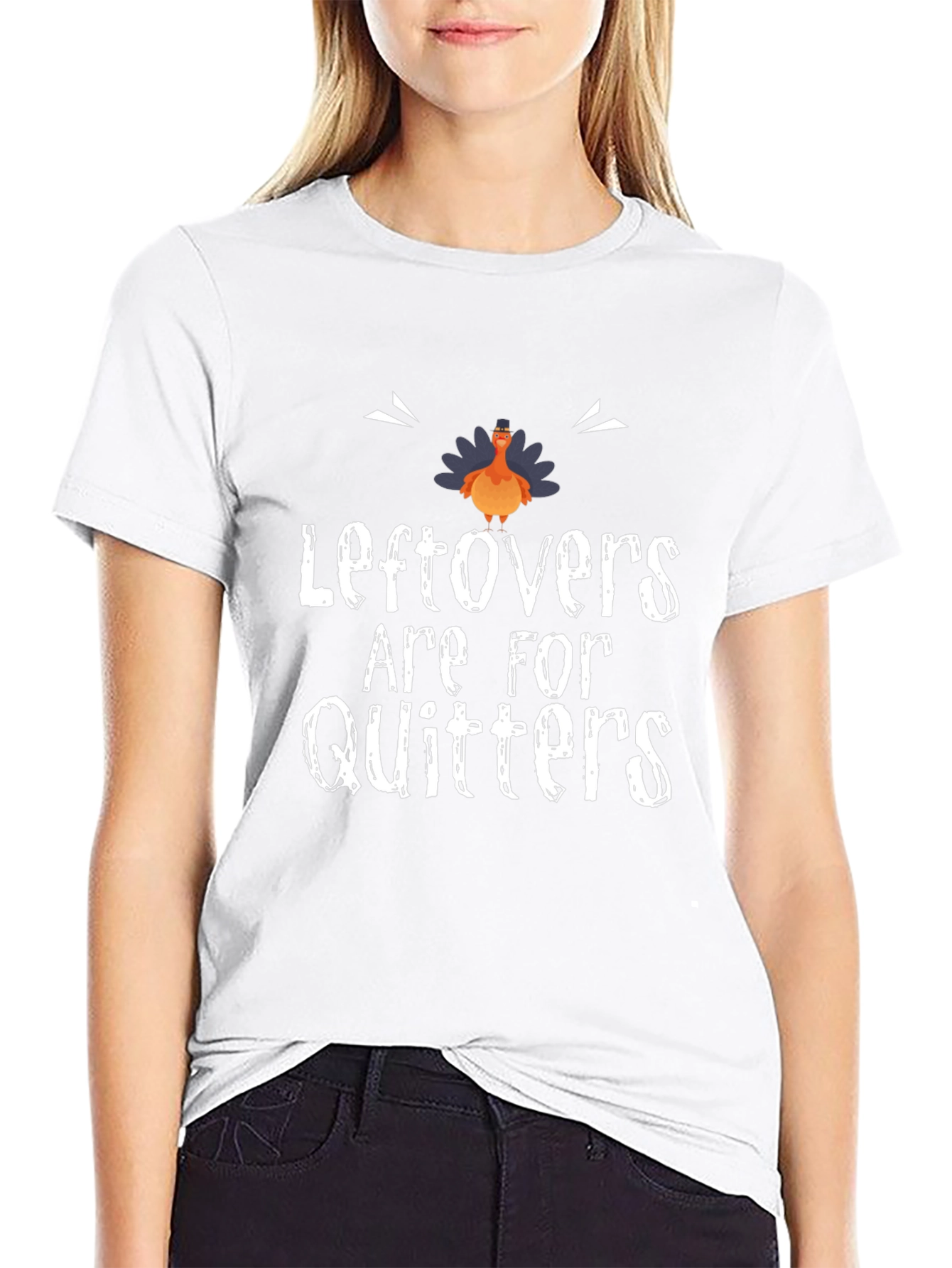 Leftovers Are For Quitters Thanksgiving T-Shirt