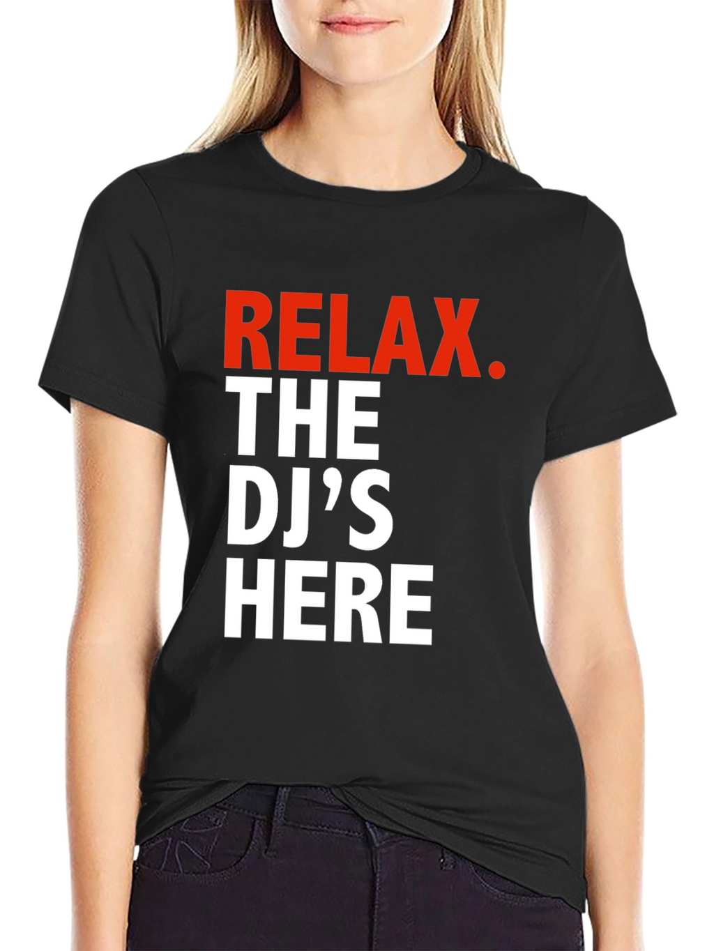 Relax DJs Here Graphic Tee