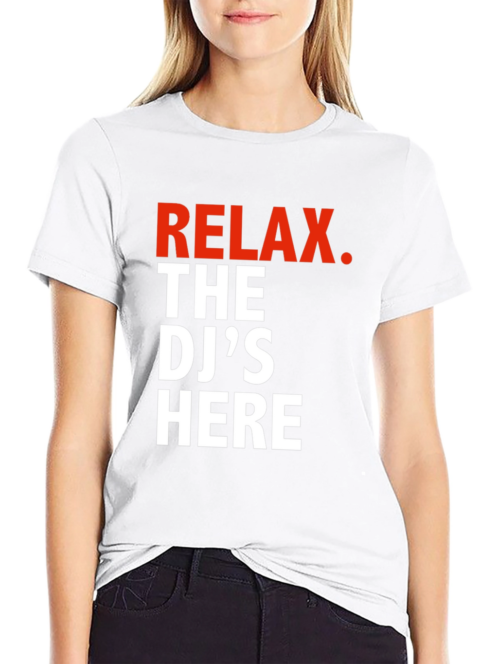 Relax DJs Here Graphic Tee
