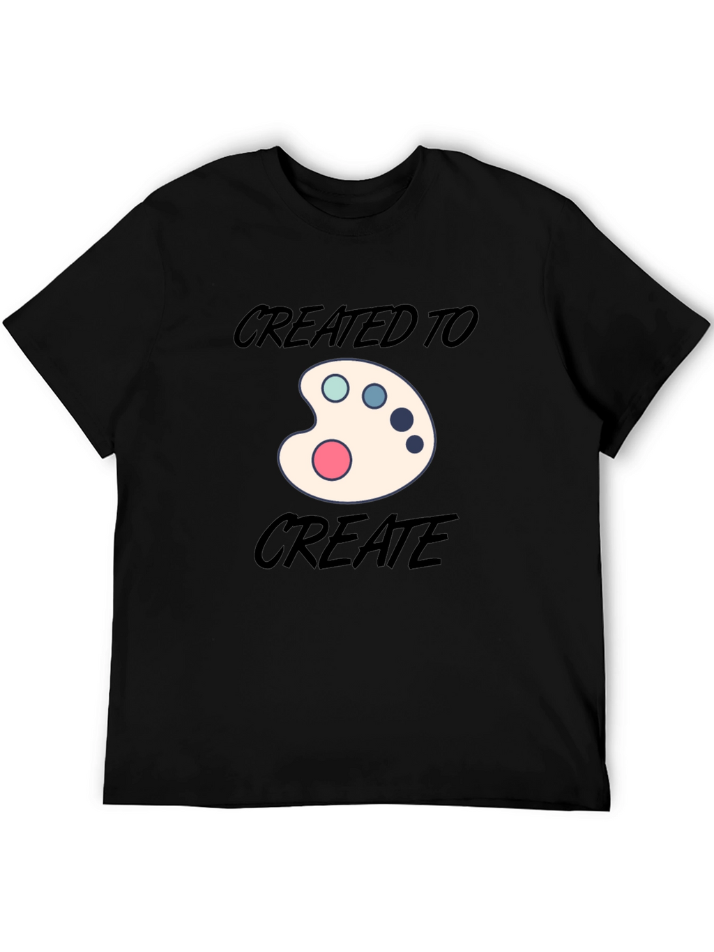 Art Palette Graphic T-Shirt - Created to Create