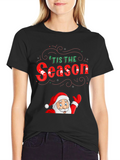 Tis the Season Santa Graphic Tee