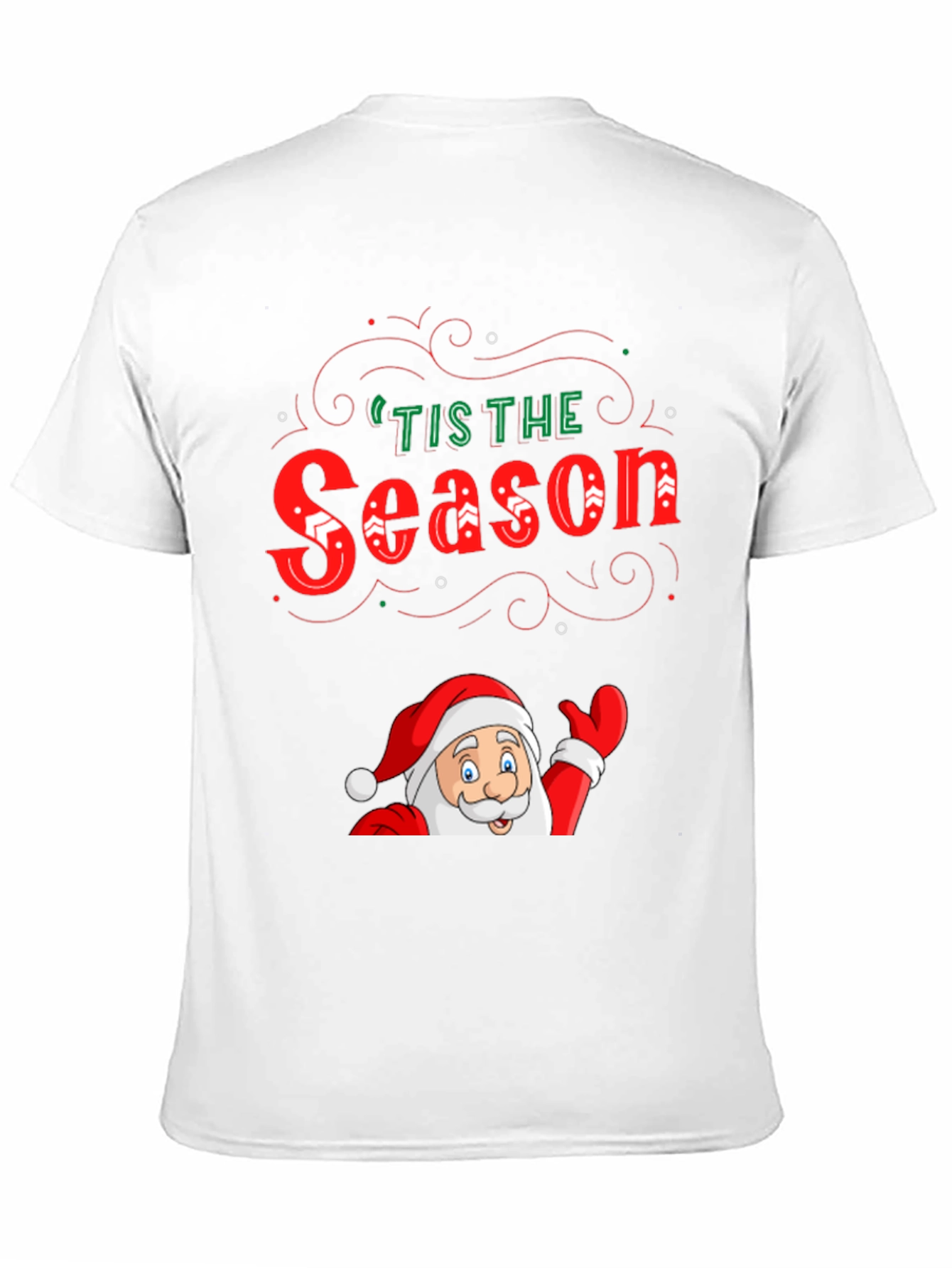 Tis the Season Santa Graphic Tee