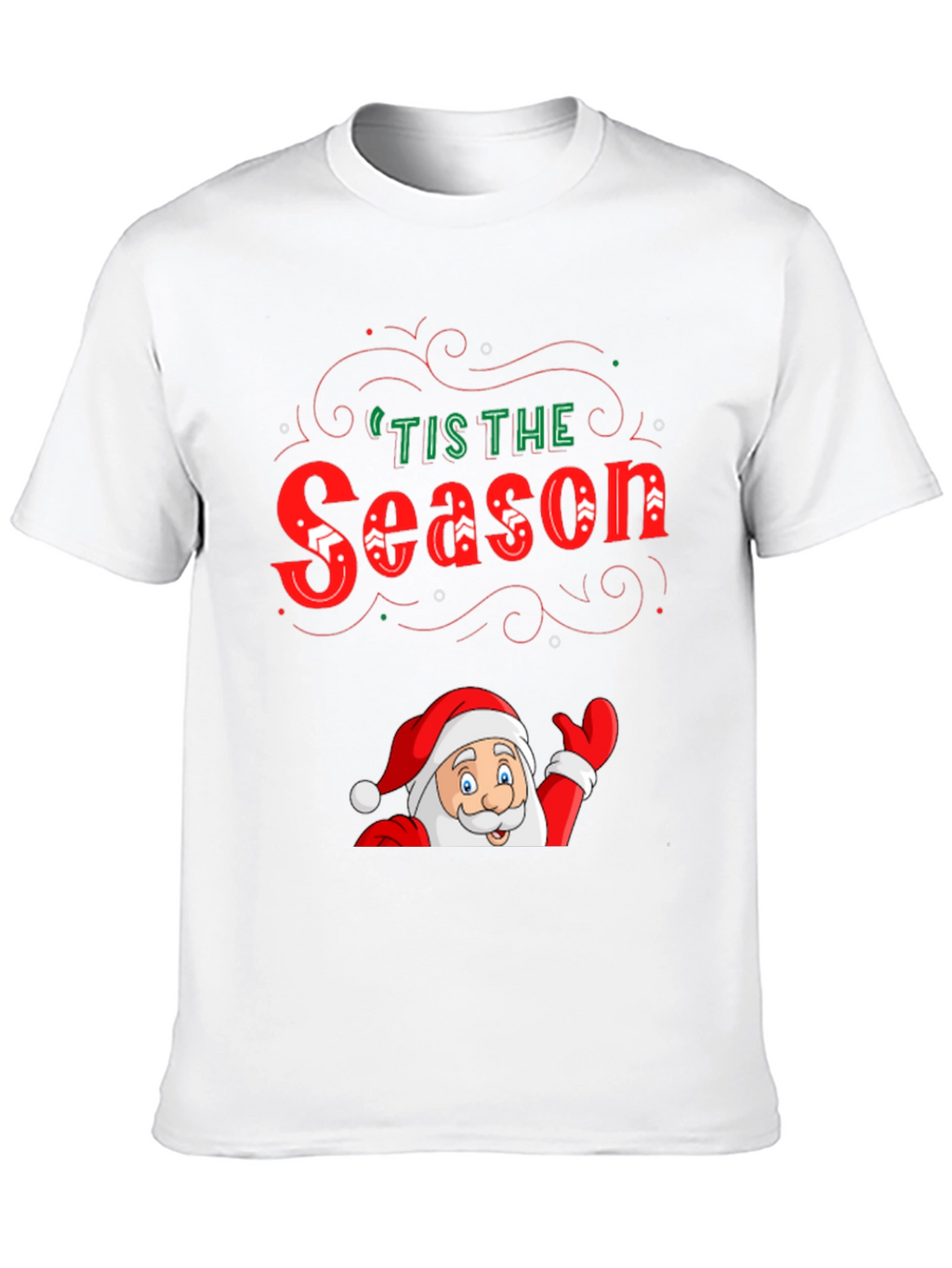 Tis the Season Santa Graphic Tee