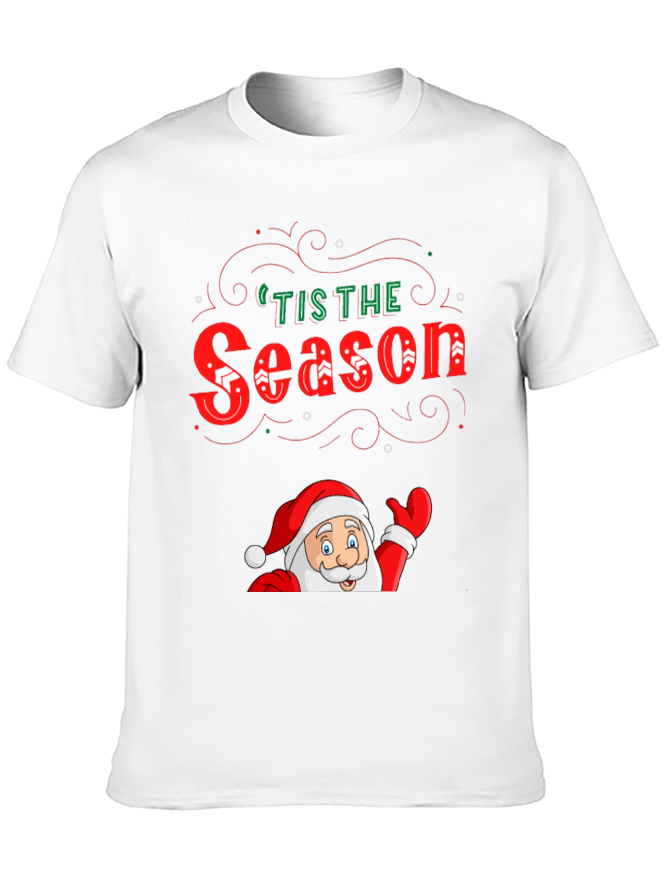Tis the Season Santa Graphic Tee