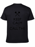 Keep Calm Plumber T-Shirt - Funny Gift