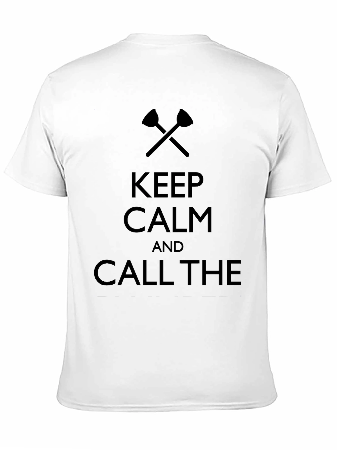 Keep Calm Plumber T-Shirt - Funny Gift