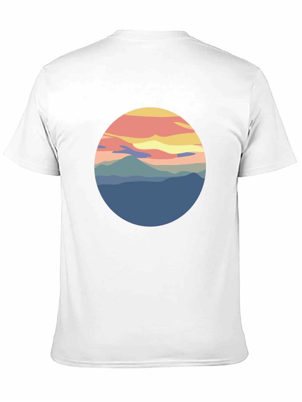 Nature Scenery Graphic Tee - Soft Cotton T-Shirt