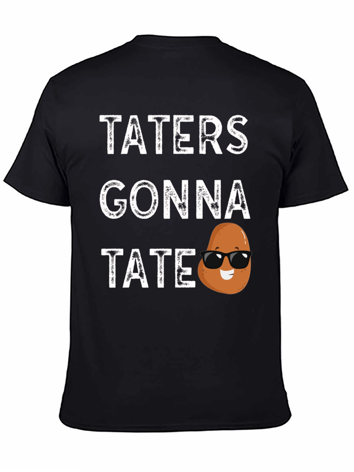 Taters Gonna Tate Funny Potato Graphic T-Shirt