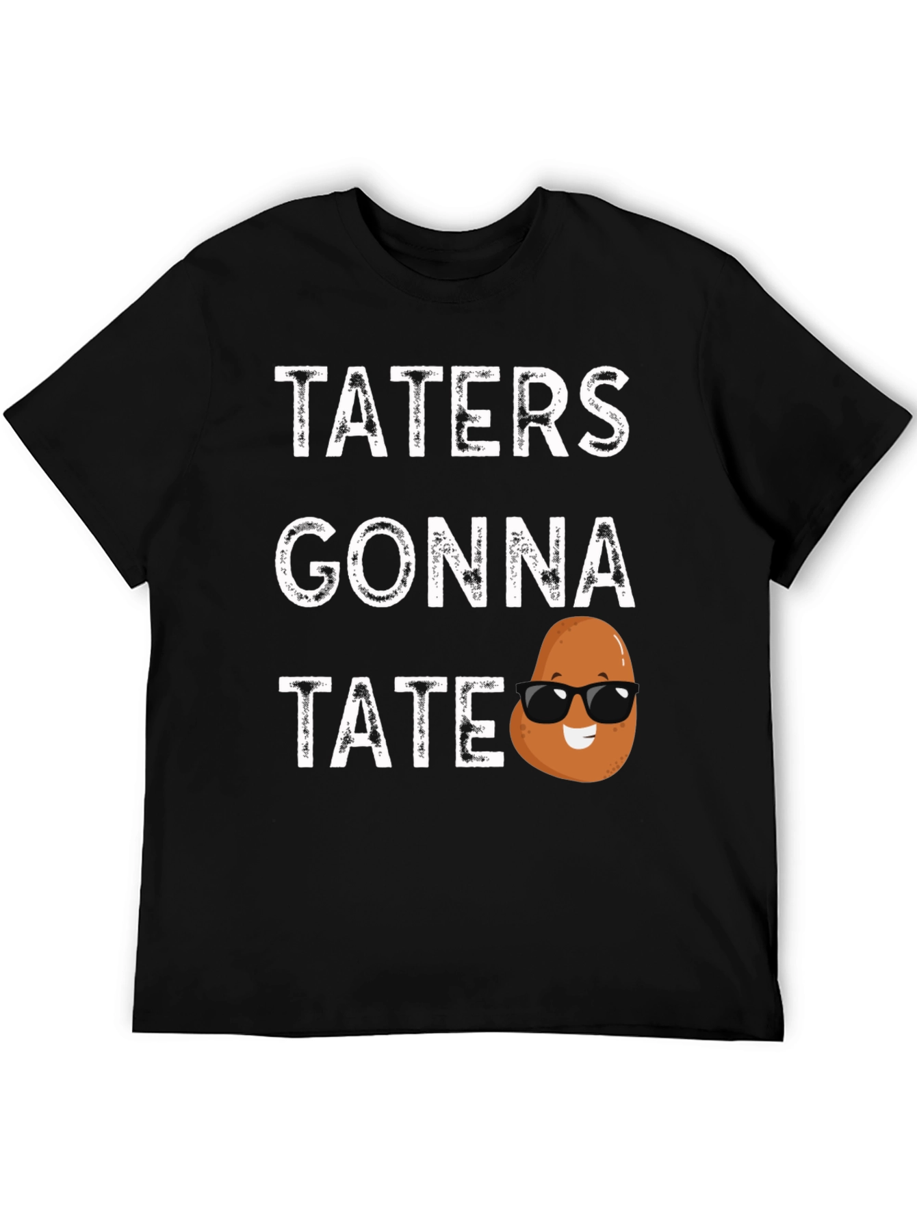 Taters Gonna Tate Funny Potato Graphic T-Shirt