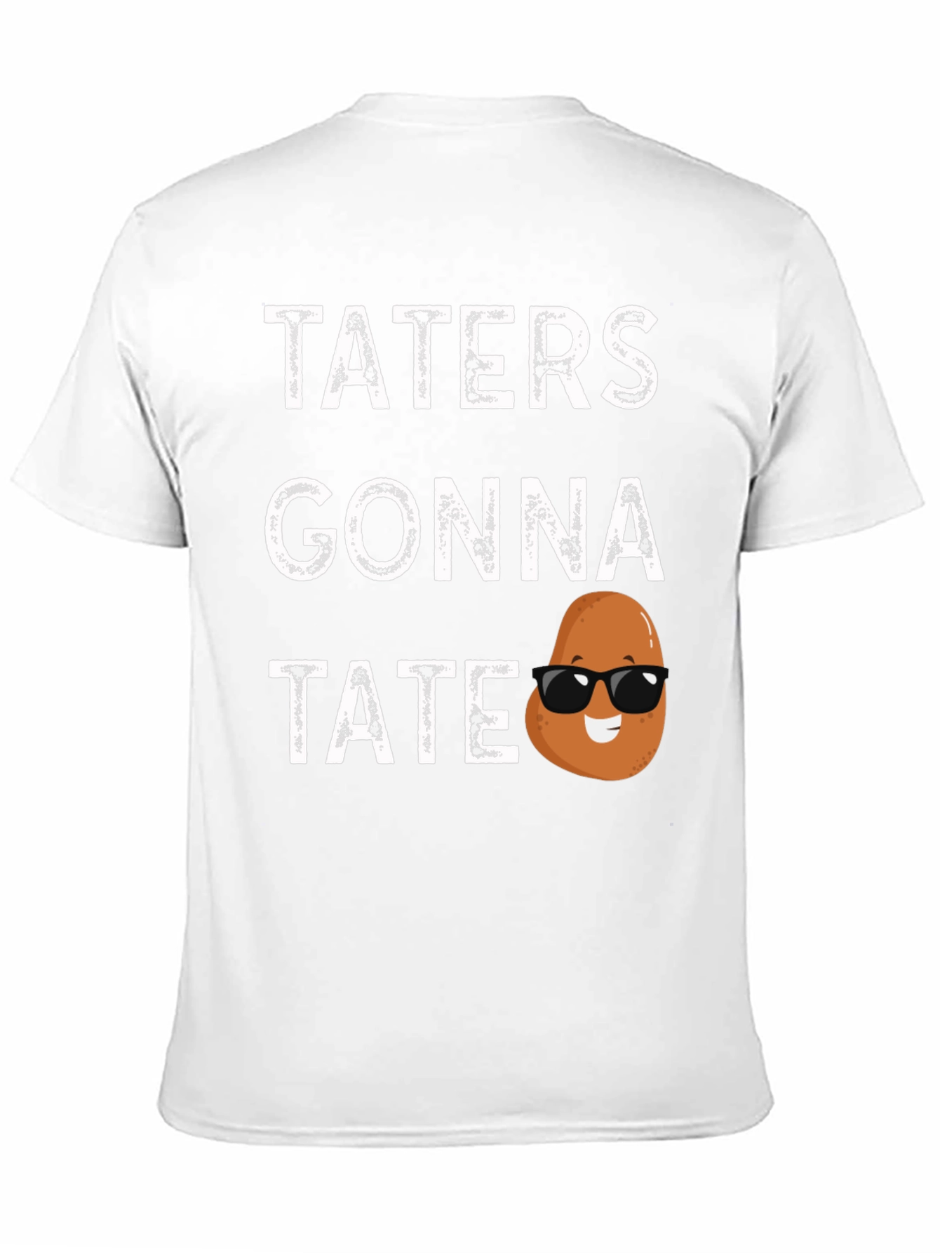 Taters Gonna Tate Funny Potato Graphic T-Shirt