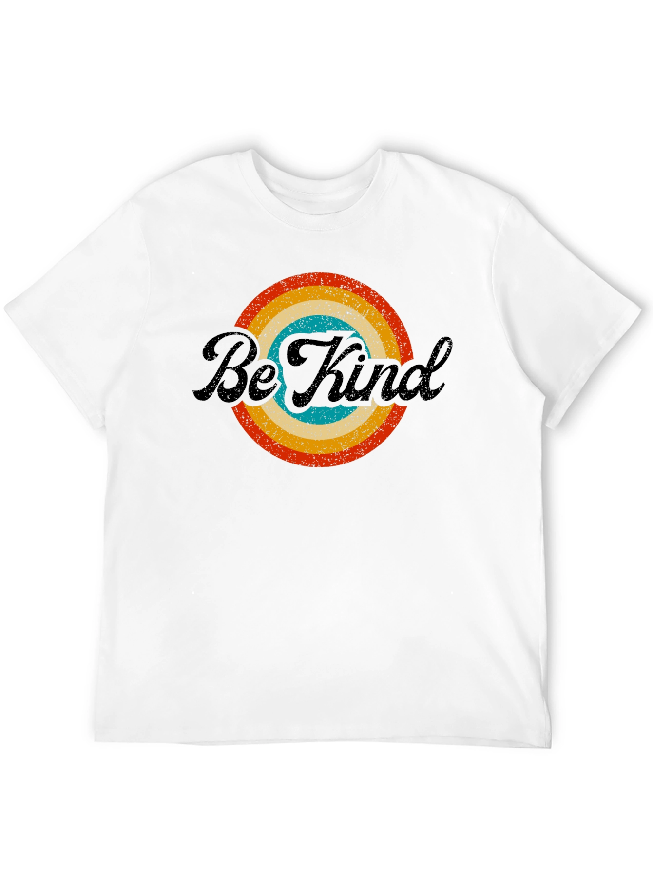 Be Kind Retro Graphic Tee - Black