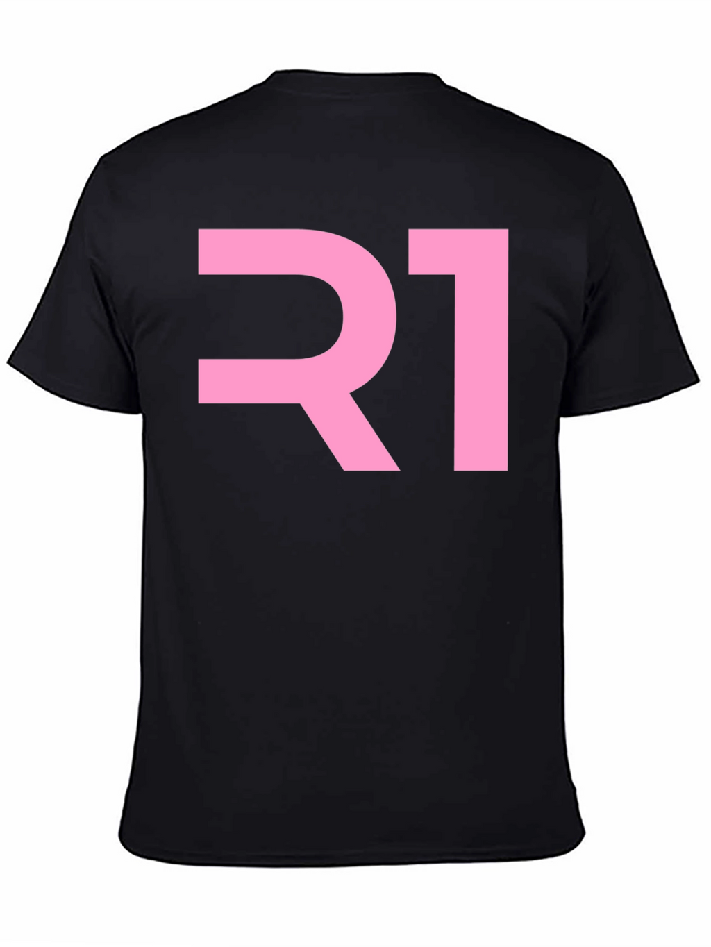 Pink R1 Graphic Tee - Mens Black T-Shirt