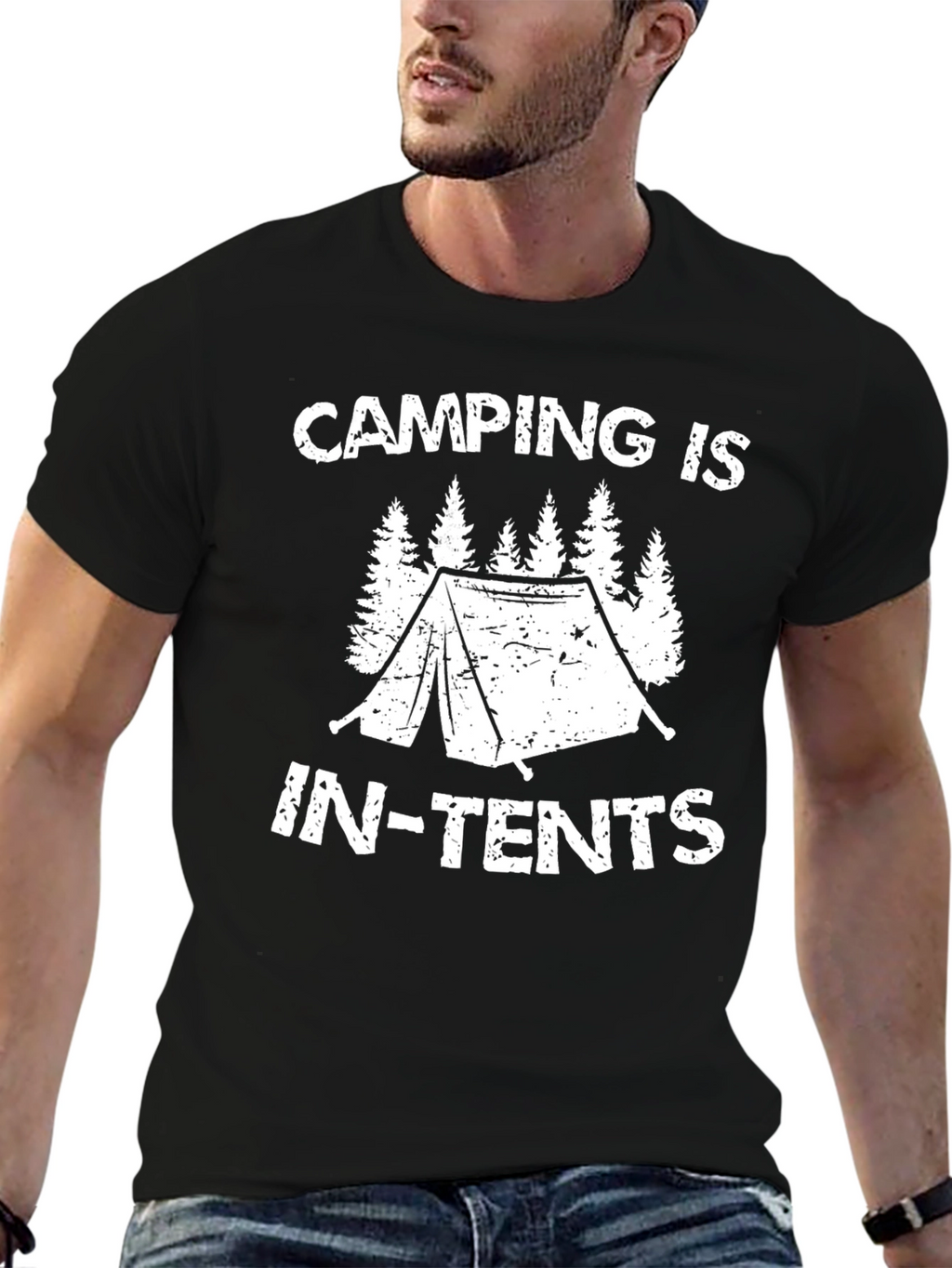 Camping Is In-Tents T-Shirt