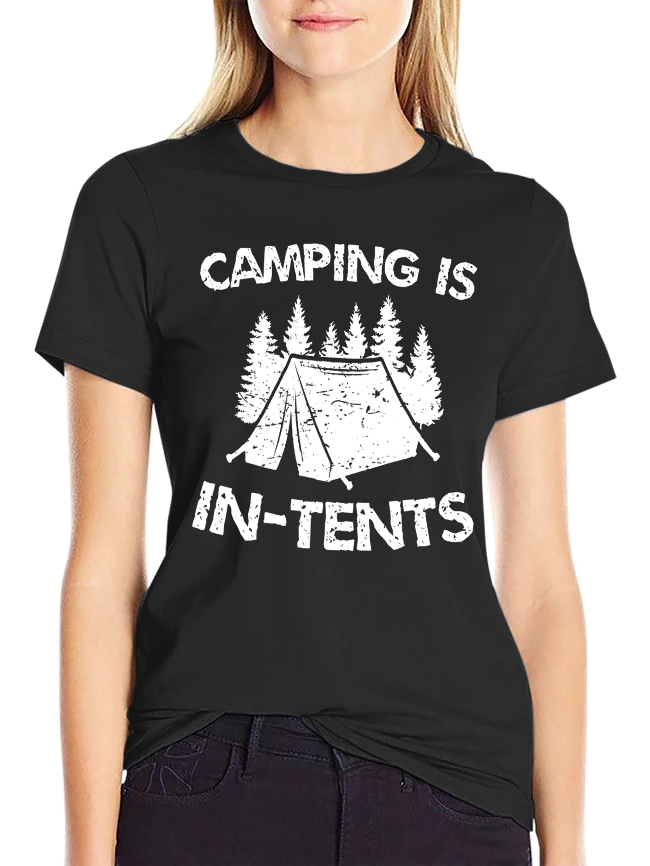 Camping Is In-Tents T-Shirt