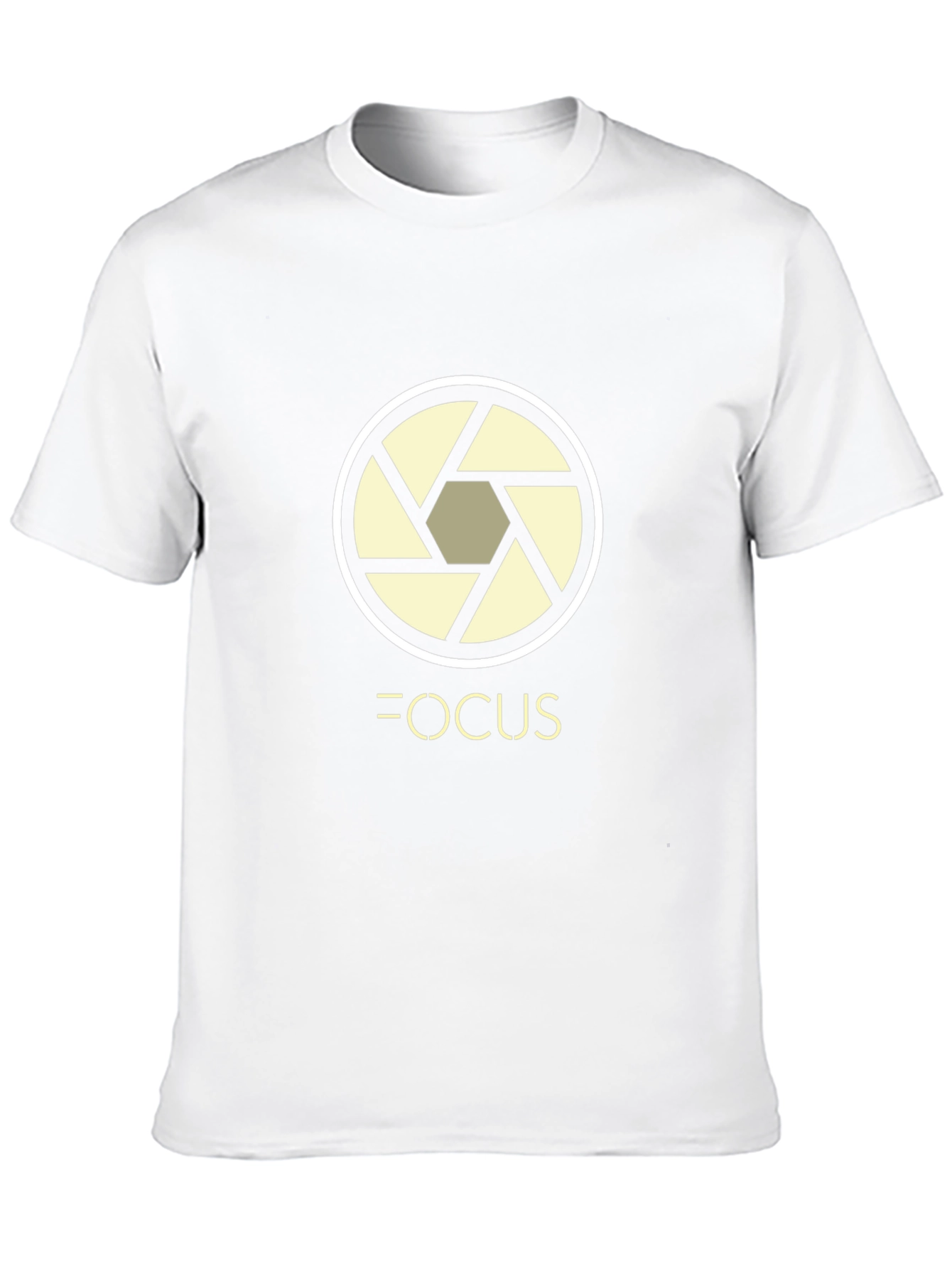 Focus Camera Graphic T-Shirt - Black