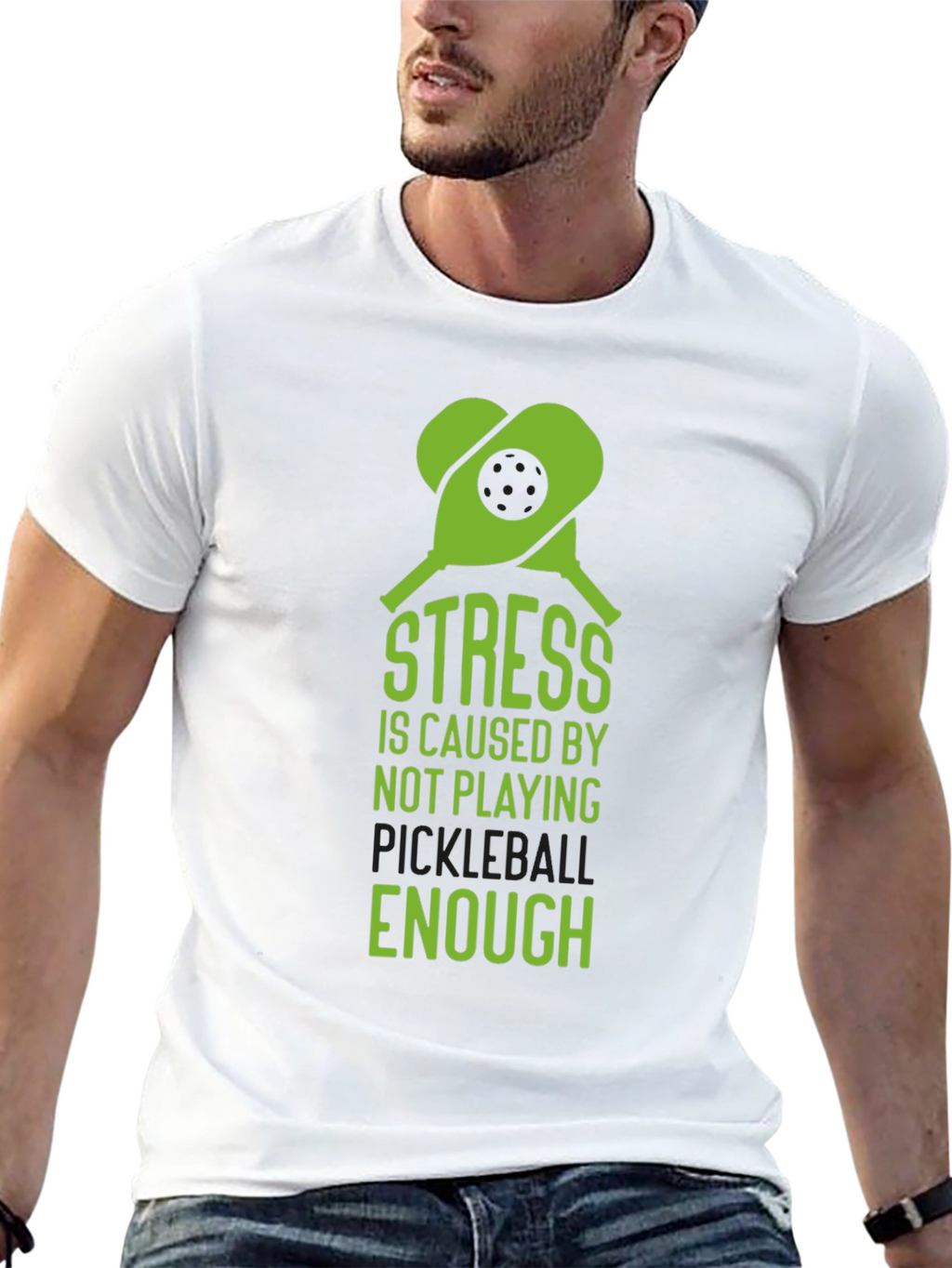 Pickleball Stress Relief T-Shirt
