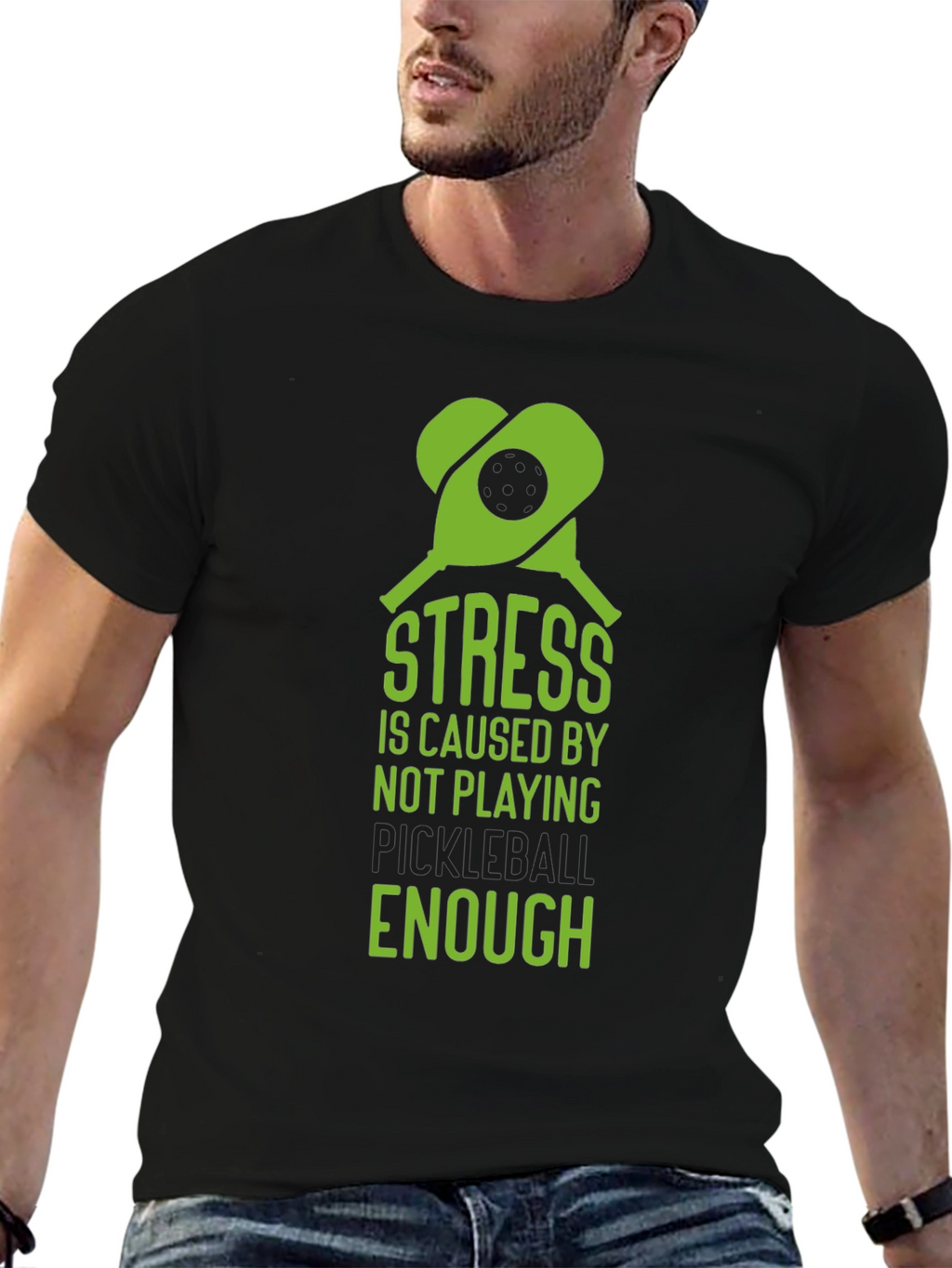 Pickleball Stress Relief T-Shirt