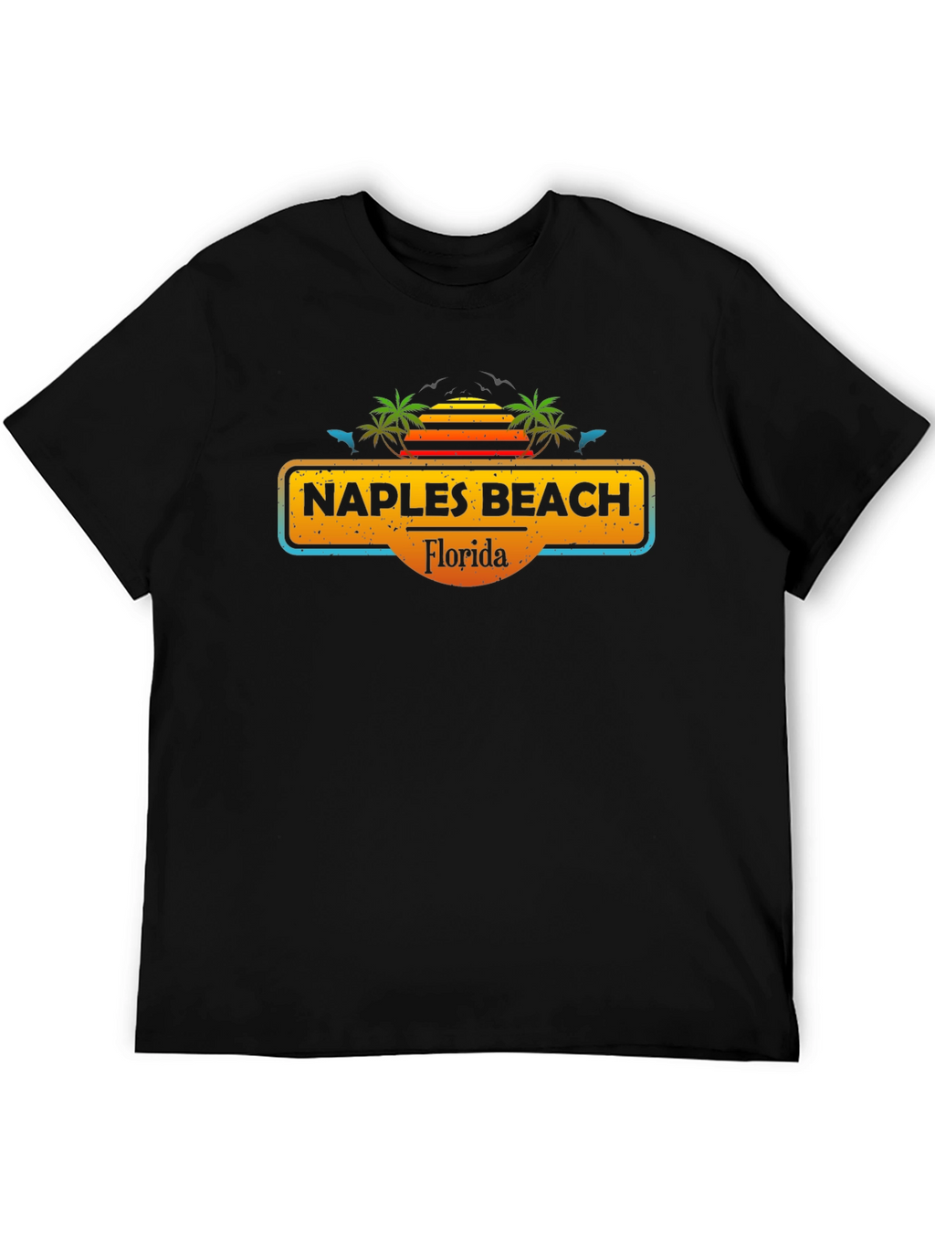 Naples Beach Florida Graphic T-Shirt