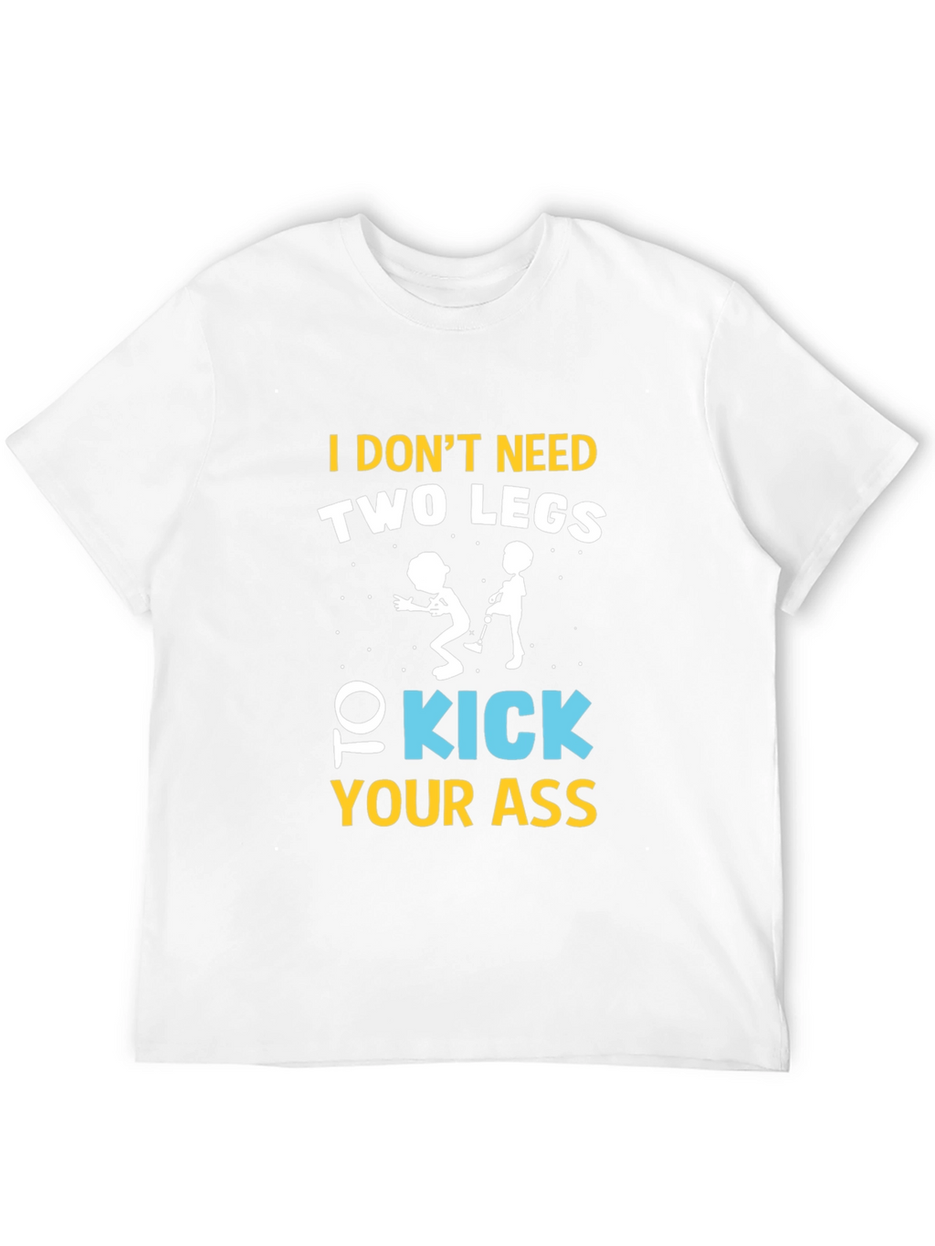 Funny One-Legged Kicking T-Shirt