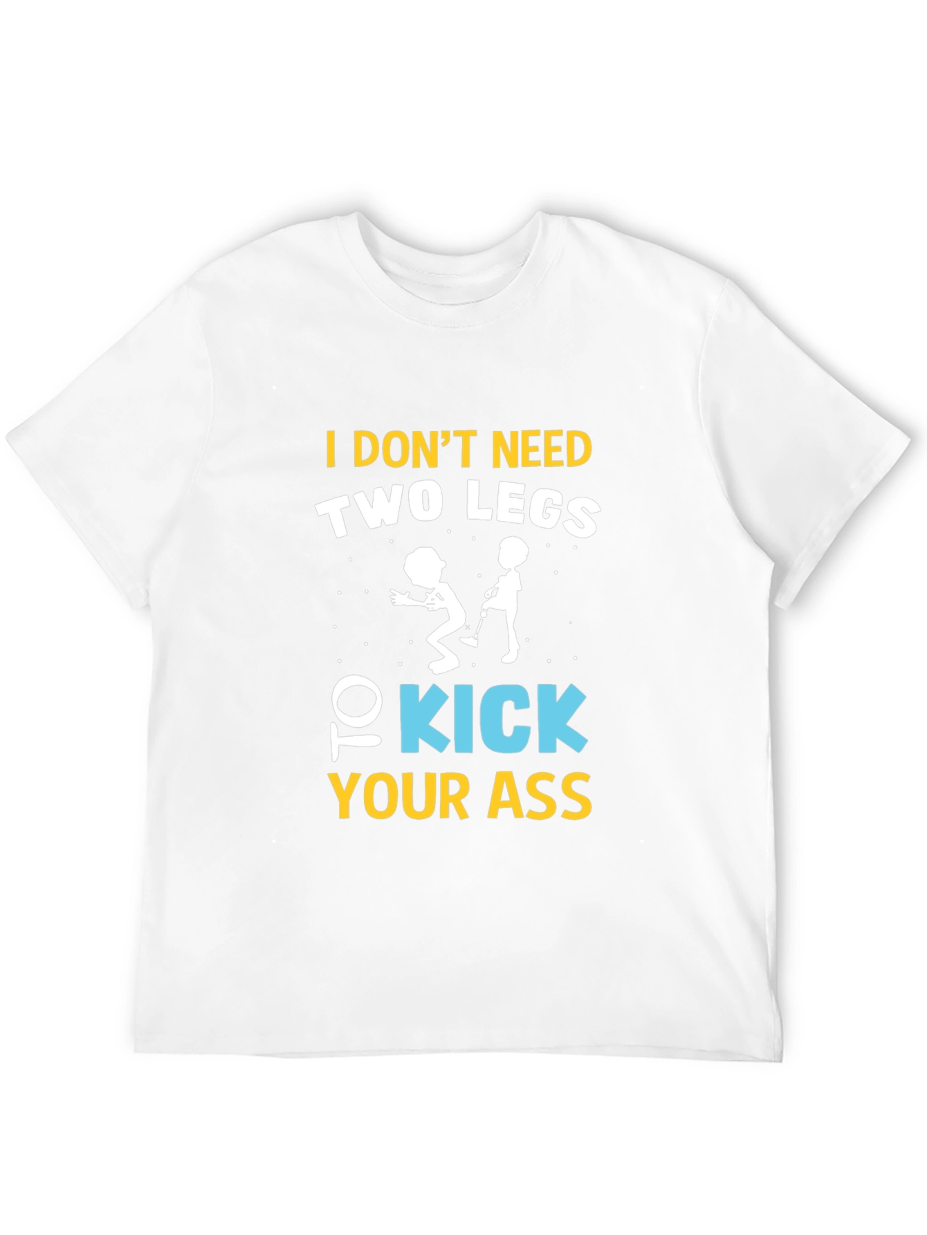 Funny One-Legged Kicking T-Shirt