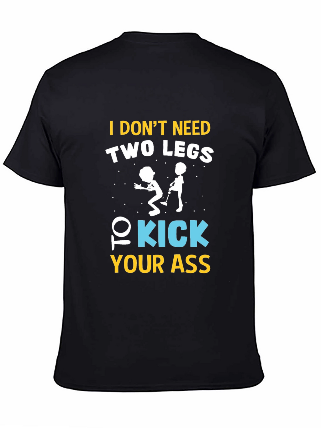 Funny One-Legged Kicking T-Shirt
