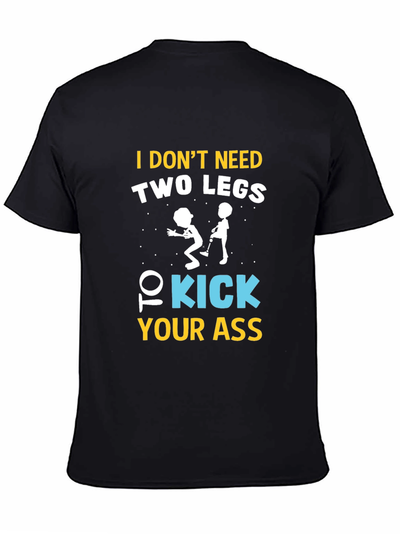 Funny One-Legged Kicking T-Shirt