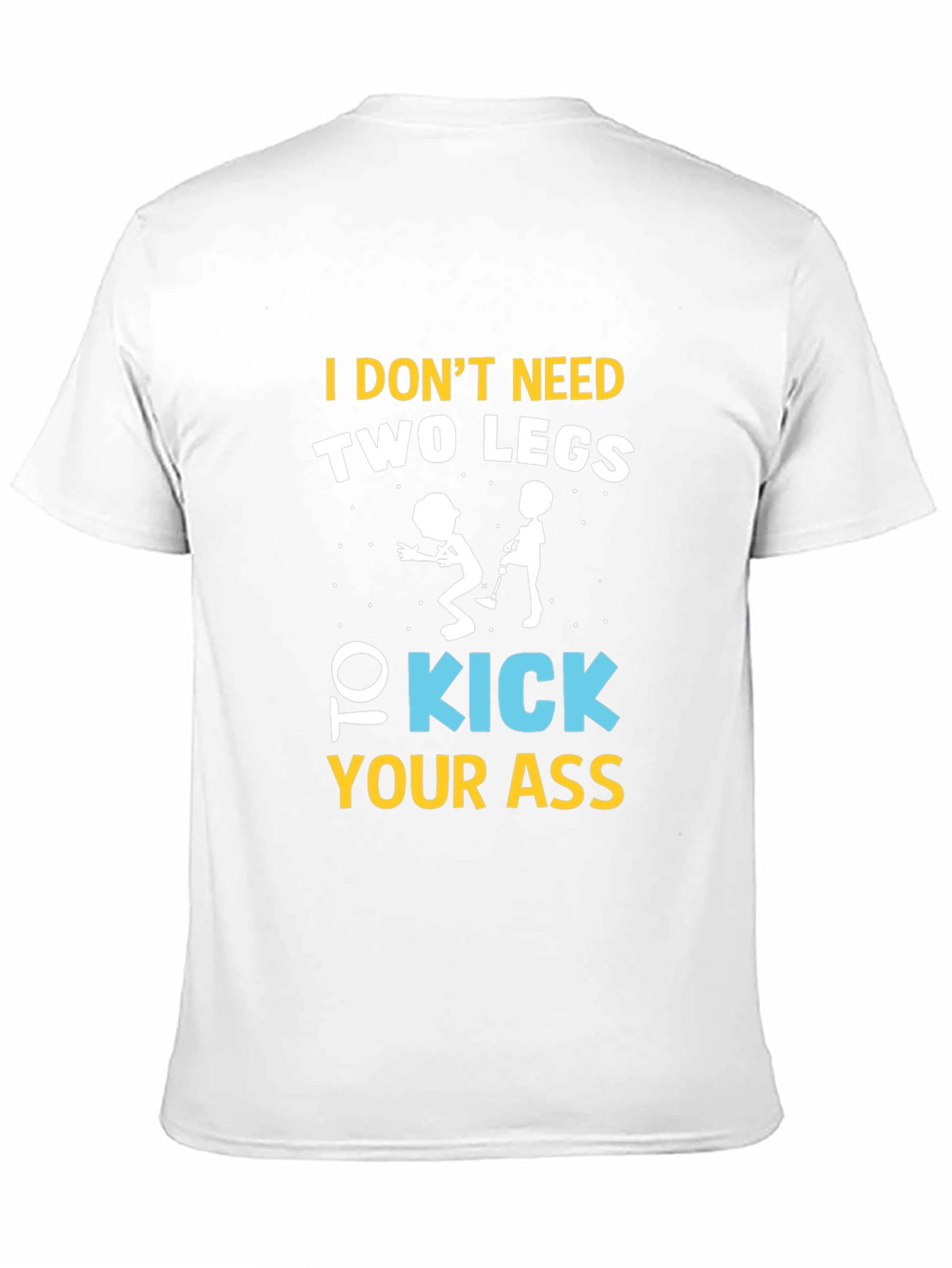 Funny One-Legged Kicking T-Shirt
