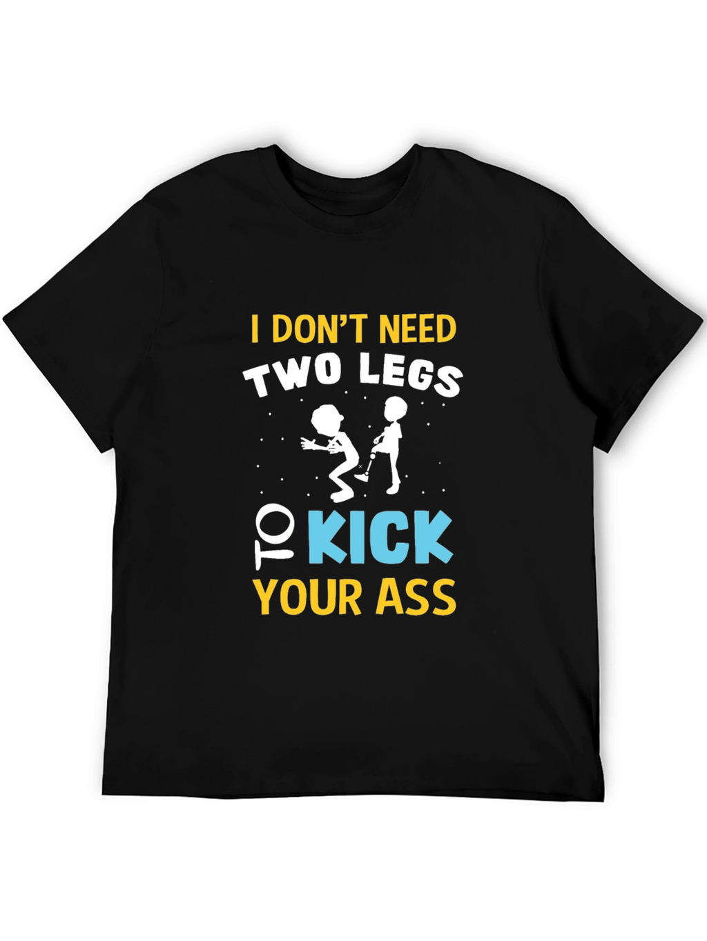 Funny One-Legged Kicking T-Shirt