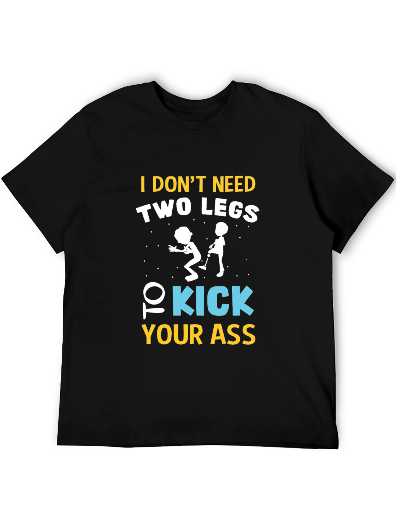 Funny One-Legged Kicking T-Shirt