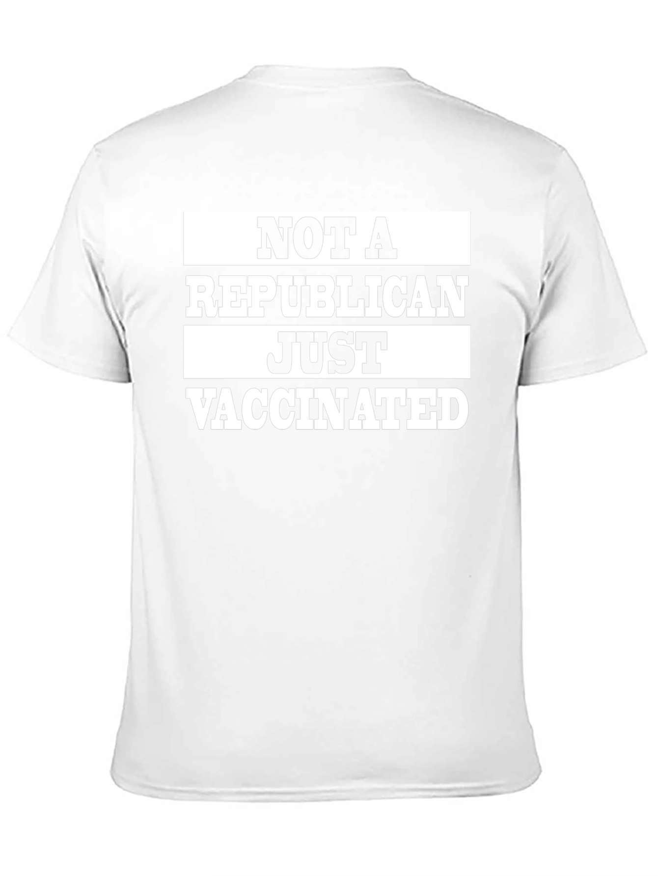 Not a Republican Just Vaccinated Graphic Tee