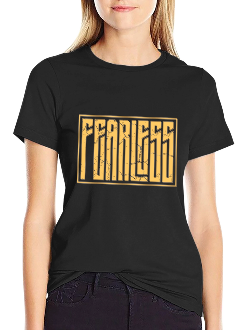 Fearless Graphic Tee - Trendy Casual Shirt
