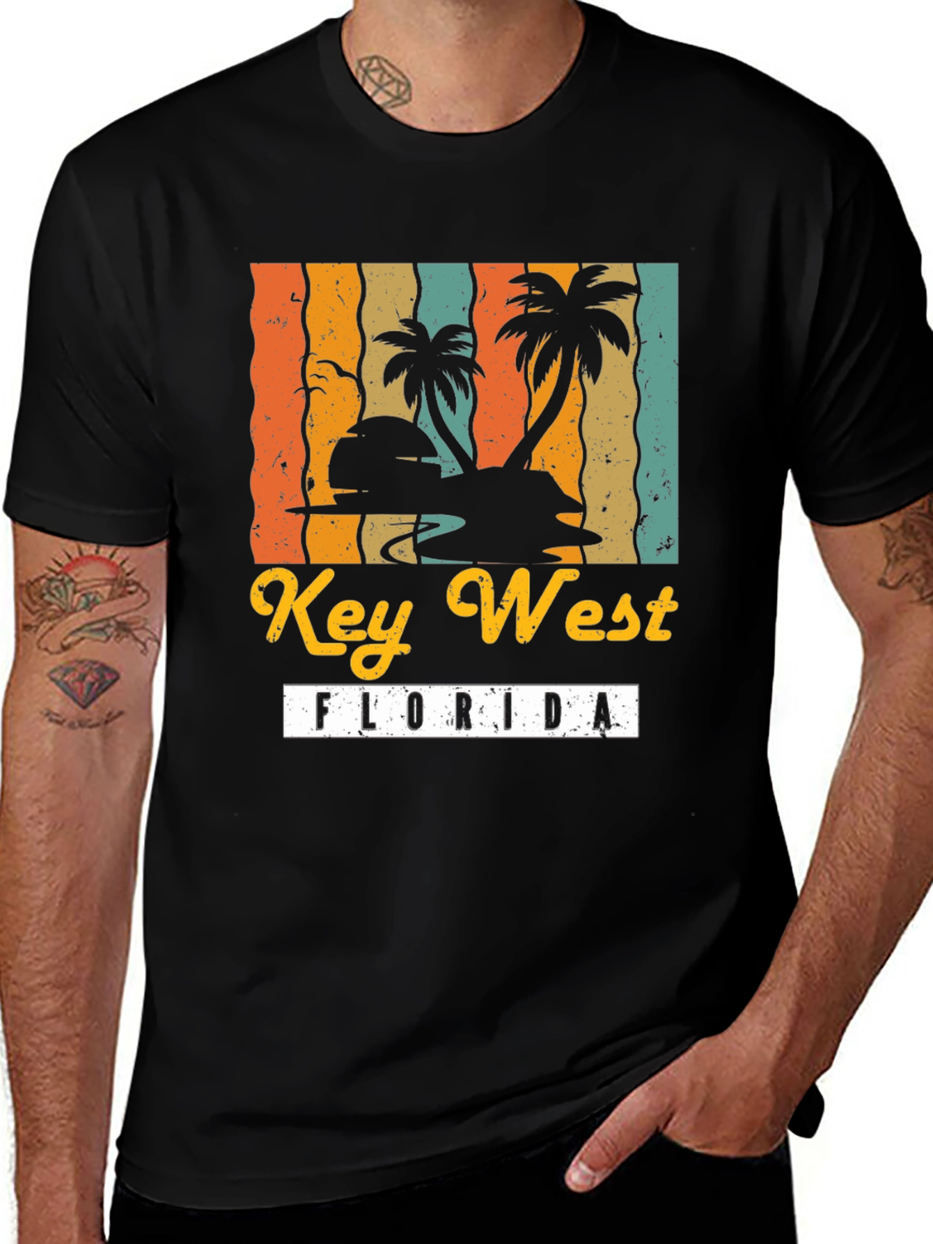 Key West Florida Retro T-Shirt