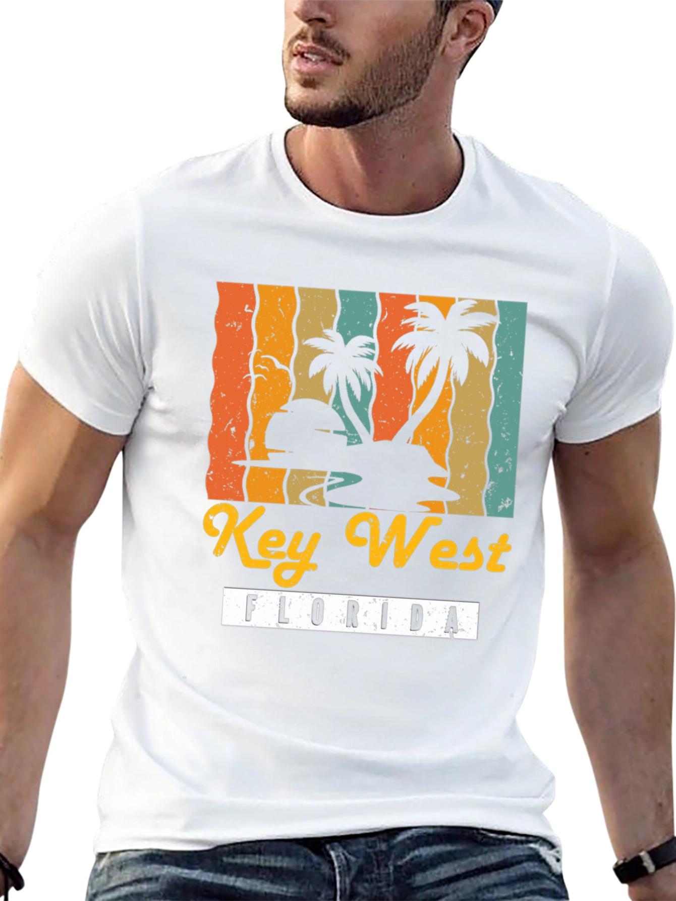 Key West Florida Retro T-Shirt
