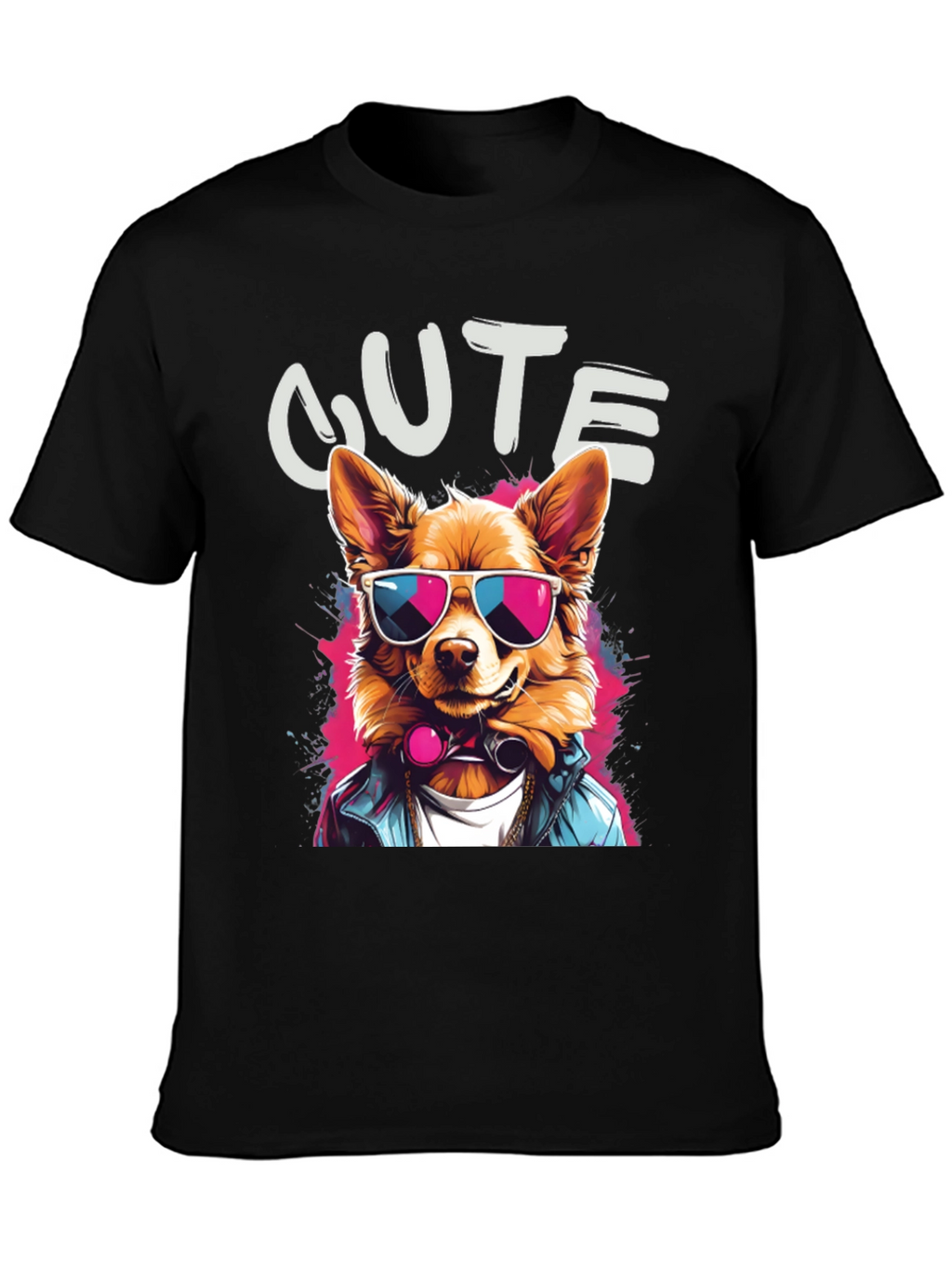 Cool Dog T-Shirt - Cute Graphic Tee
