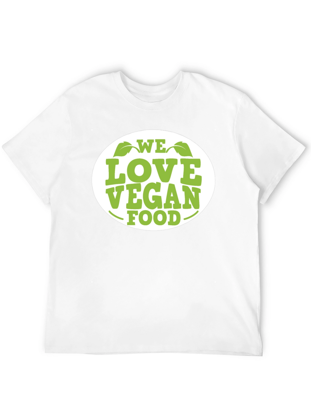 We Love Vegan Food T-Shirt - Black Cotton Tee