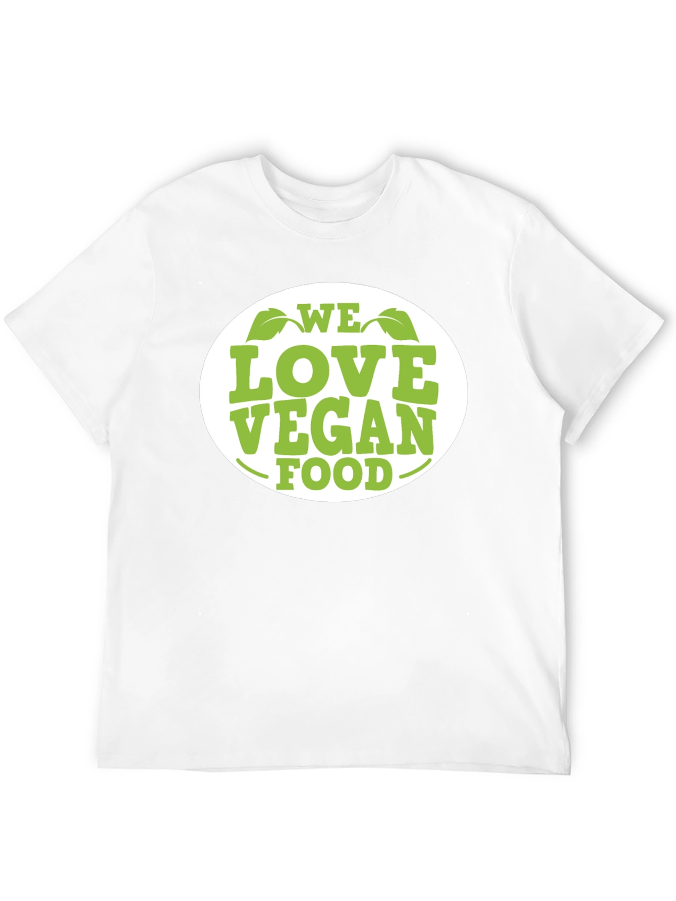 We Love Vegan Food T-Shirt - Black Cotton Tee