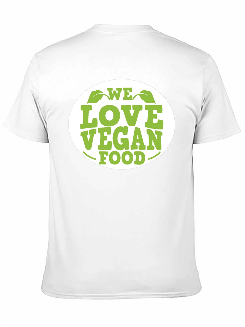 We Love Vegan Food T-Shirt - Black Cotton Tee