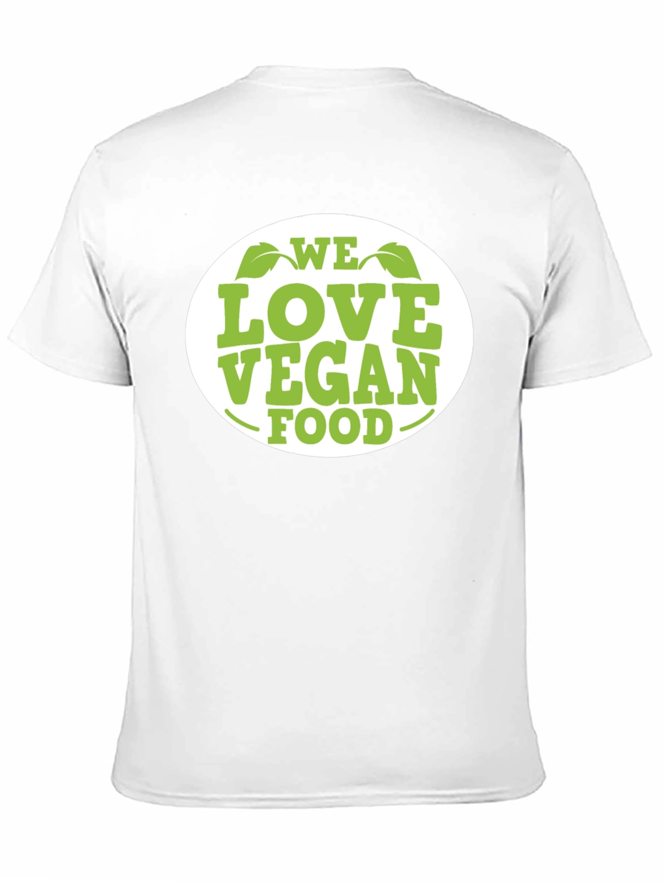 We Love Vegan Food T-Shirt - Black Cotton Tee