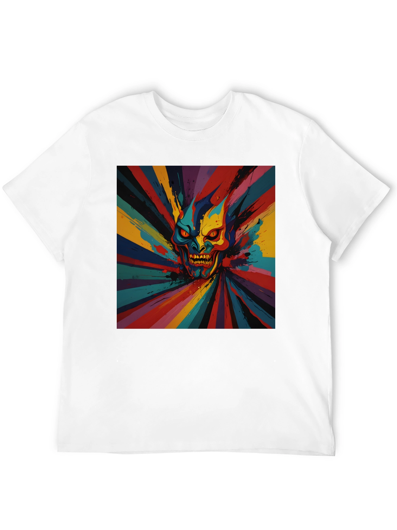 Psychedelic Demon Graphic Tee