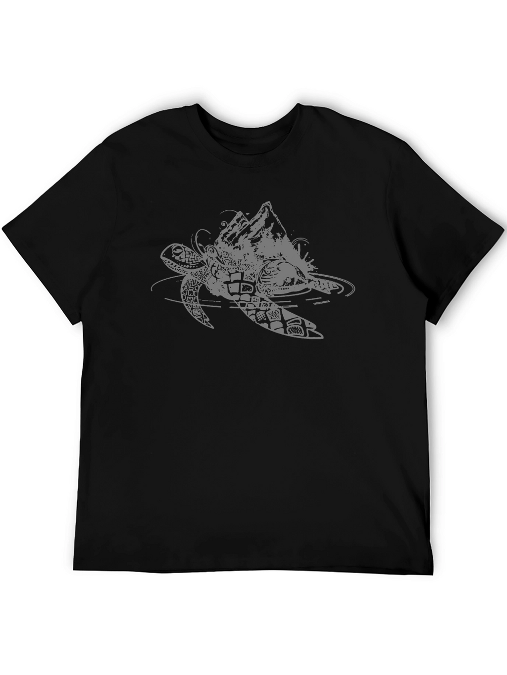 Turtle & Mountain Graphic Tee