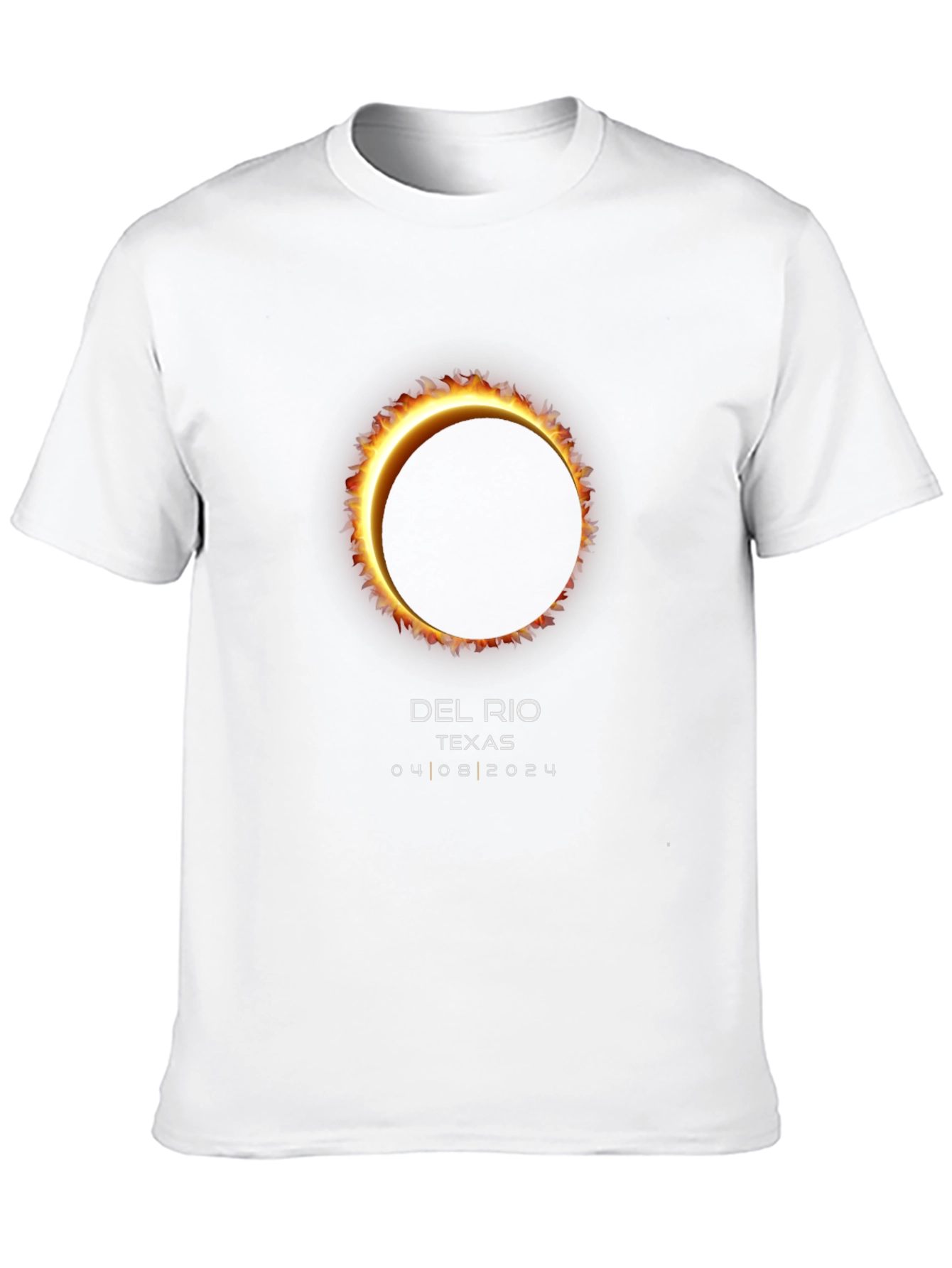 Del Rio Texas 2024 Total Solar Eclipse T-Shirt