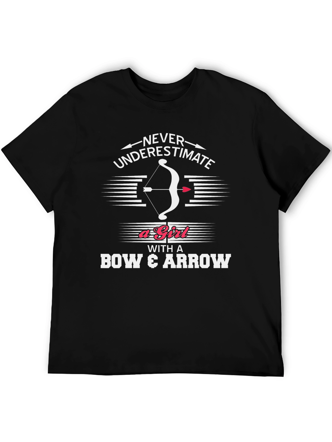 Archery Girls T-Shirt - Never Underestimate